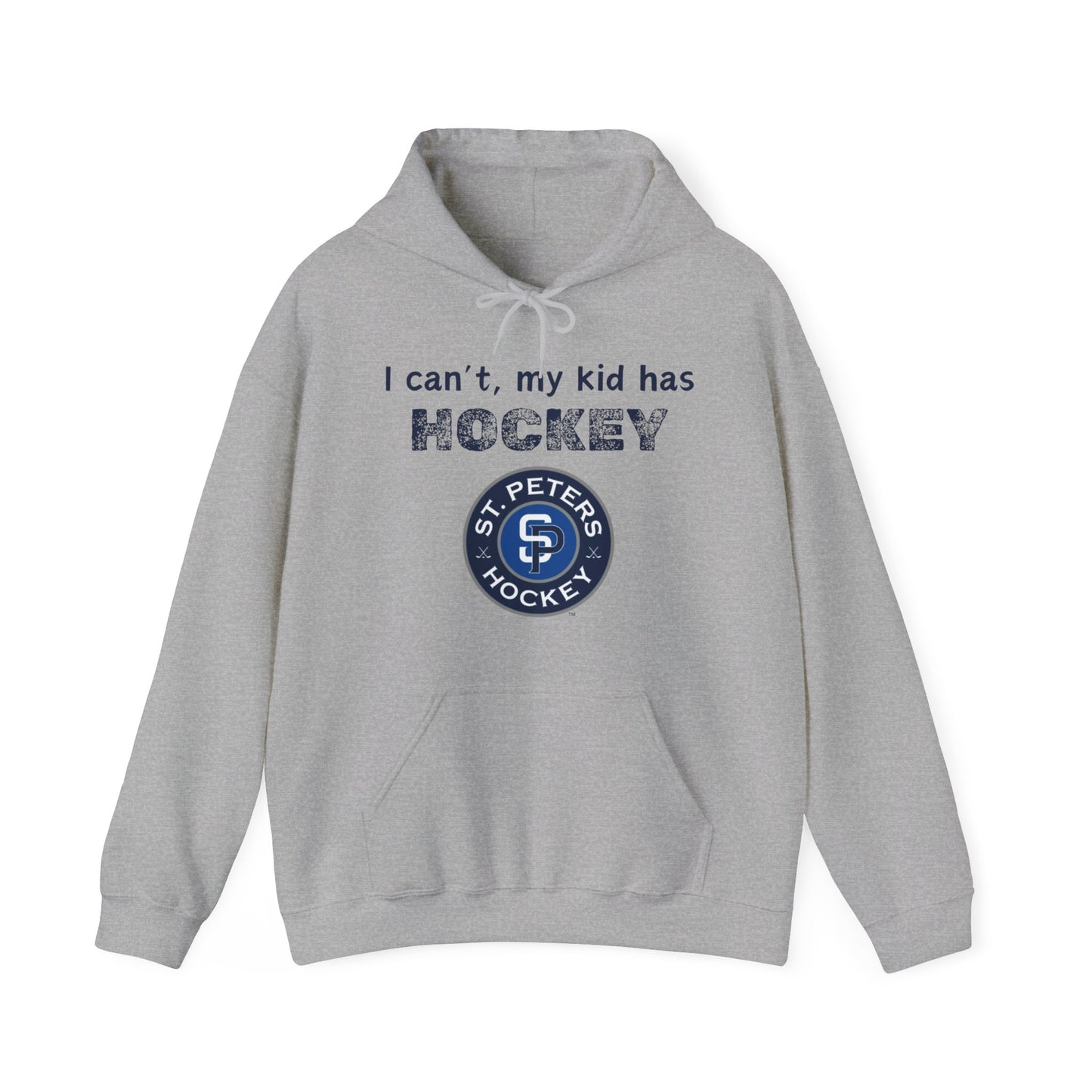 STP I can't, my kid has hockey - Unisex Heavy Blend™ Hooded Sweatshirt