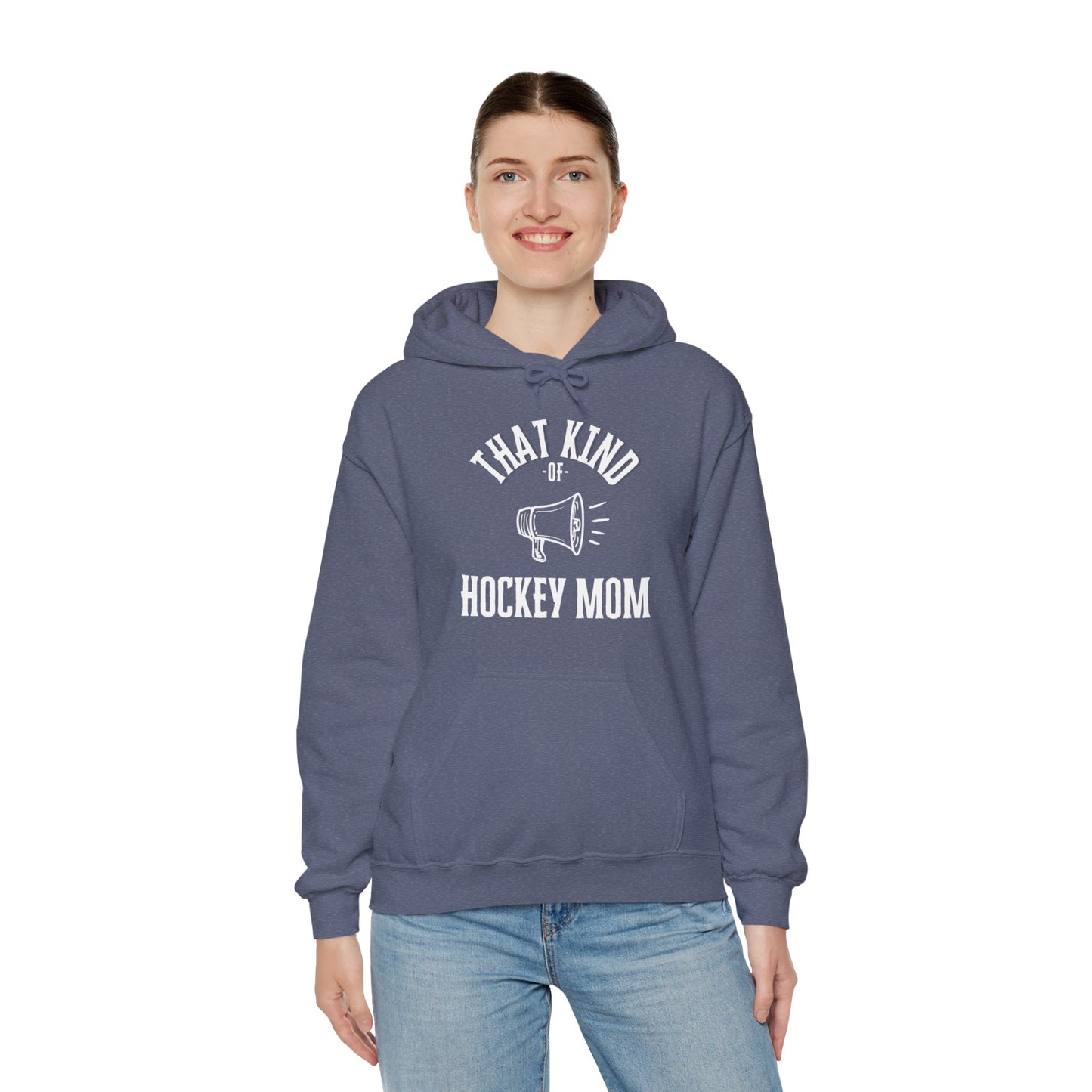 That Kind of Hockey Mom - Unisex Heavy Blend™ Hooded Sweatshirt