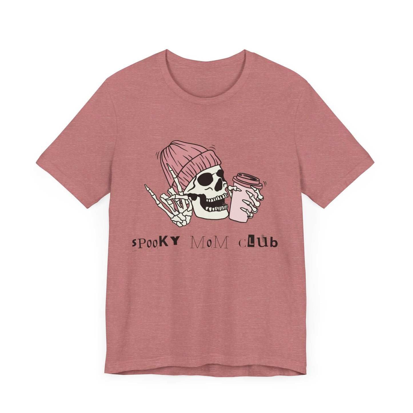 Spooky Mom Club Tshirt - Unisex Jersey Short Sleeve Tee