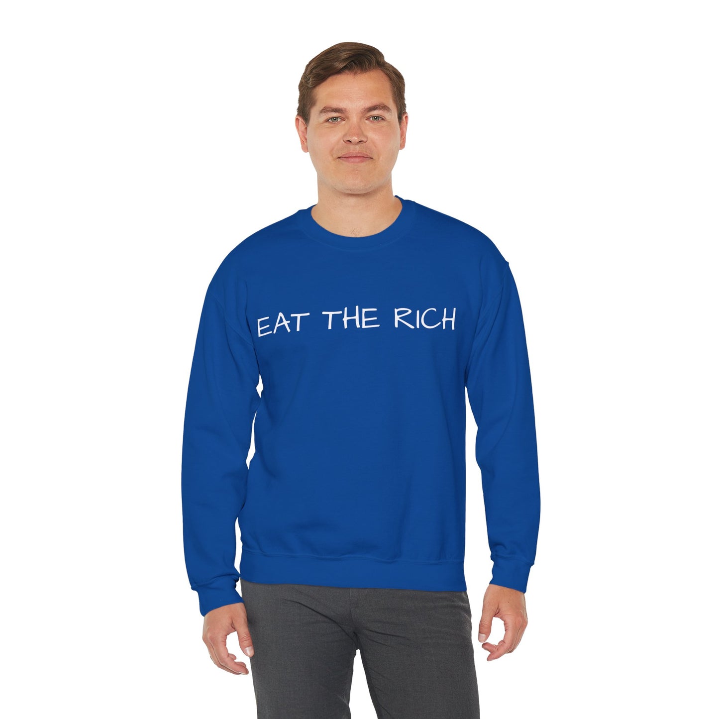 Eat the Rich - Unisex Heavy Blend™ Crewneck Sweatshirt