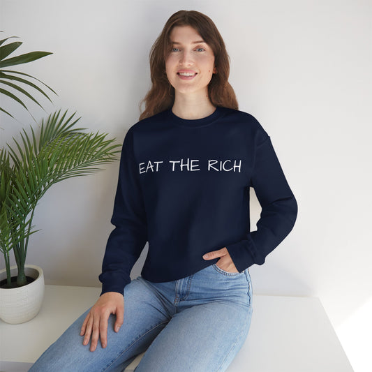 Eat the Rich - Unisex Heavy Blend™ Crewneck Sweatshirt