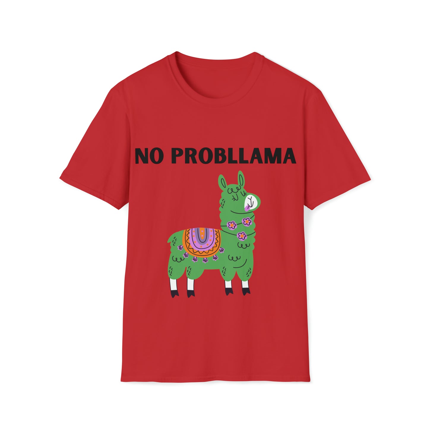 No Probllama - Unisex Softstyle T-Shirt