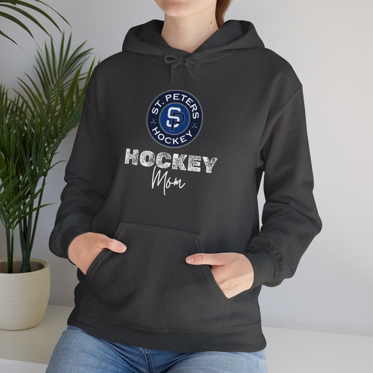 STP Hockey Mom - Unisex Heavy Blend™ Hooded Sweatshirt