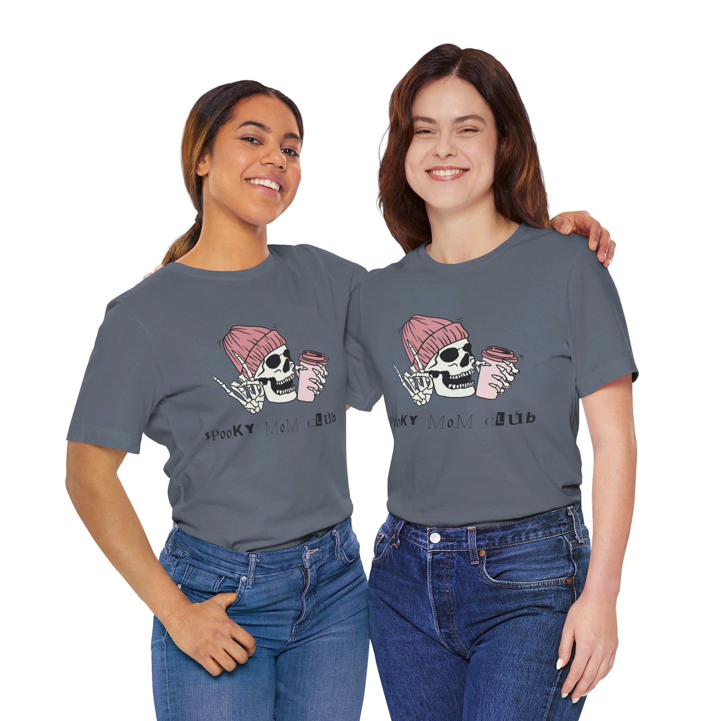 Spooky Mom Club Tshirt - Unisex Jersey Short Sleeve Tee