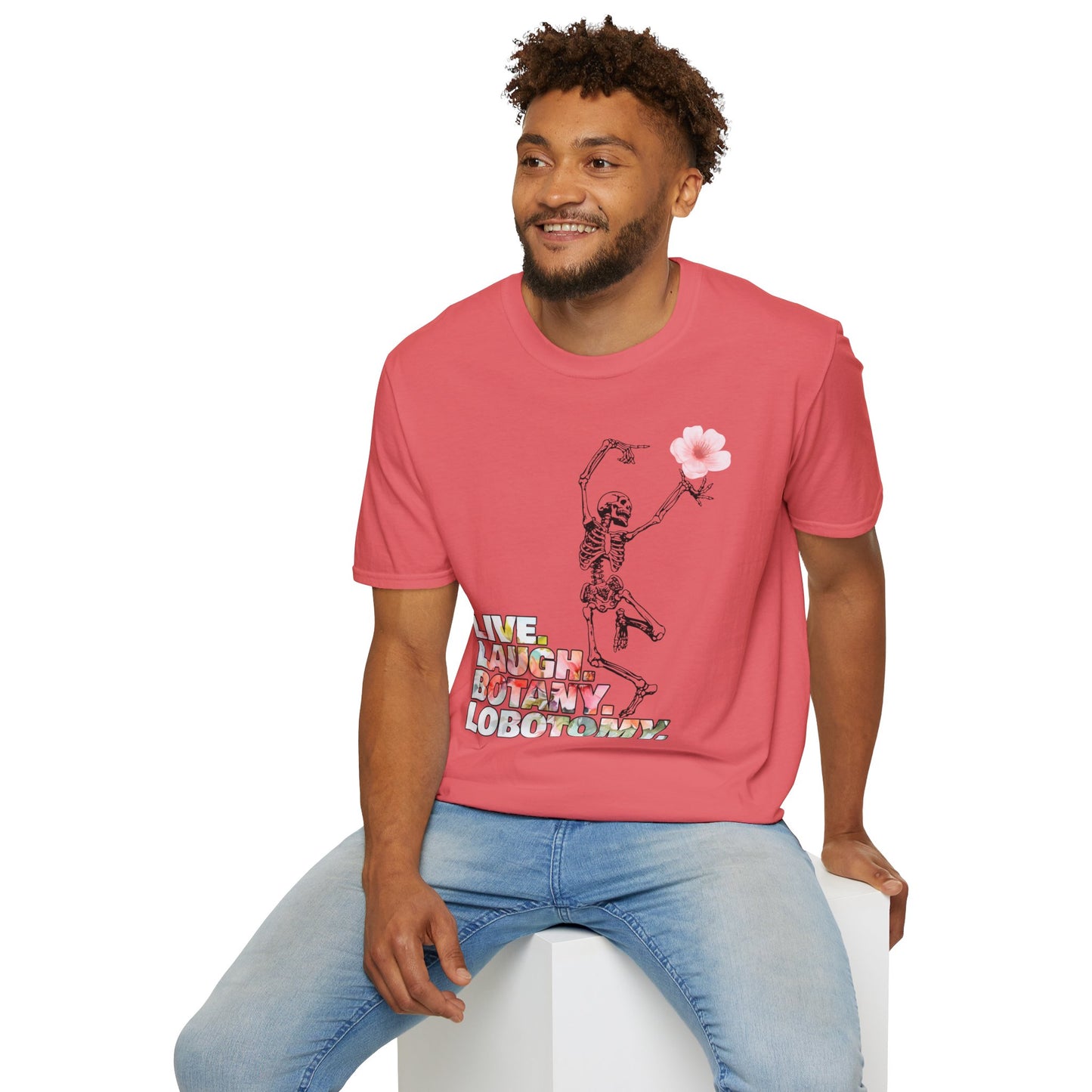 Live. Laugh. Botany. Lobotomy. - Unisex Softstyle T-Shirt