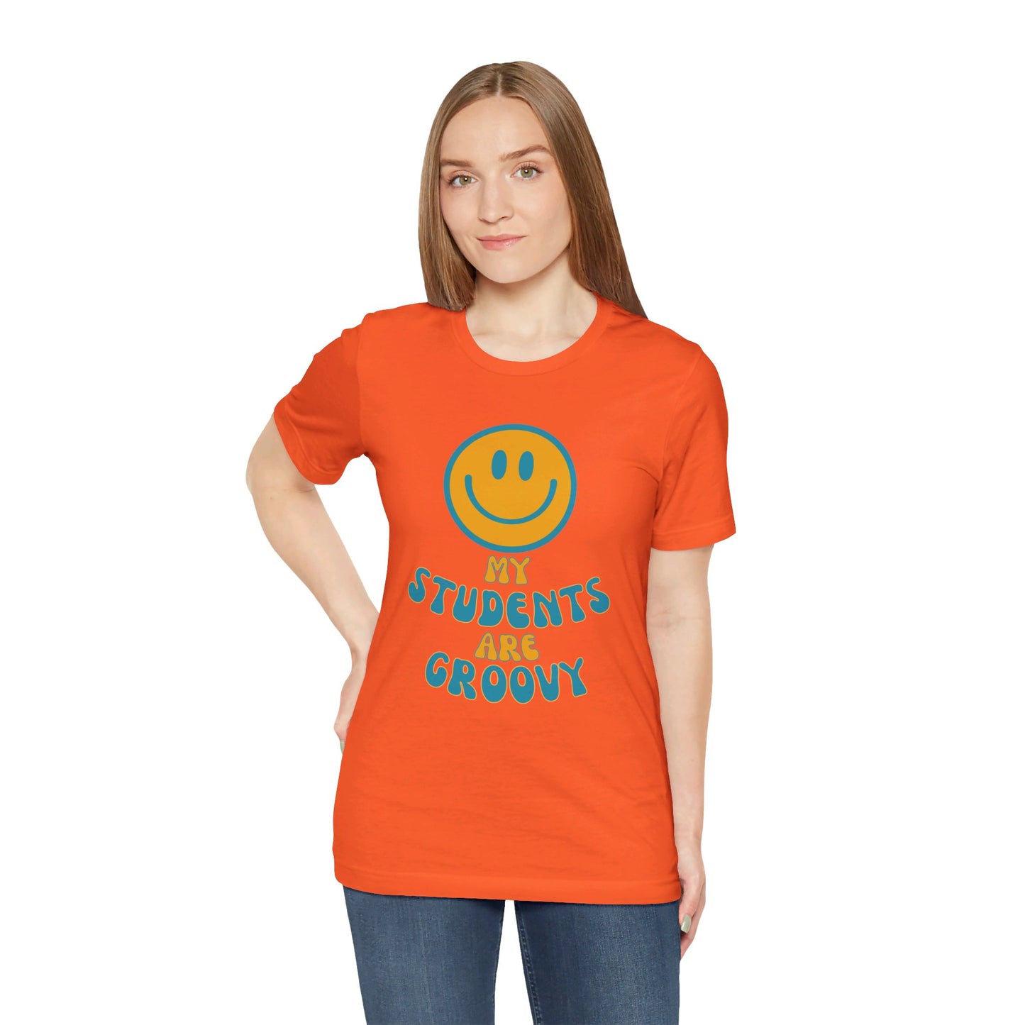 My Students are Groovy Tshirt - Unisex Jersey Short Sleeve Tee