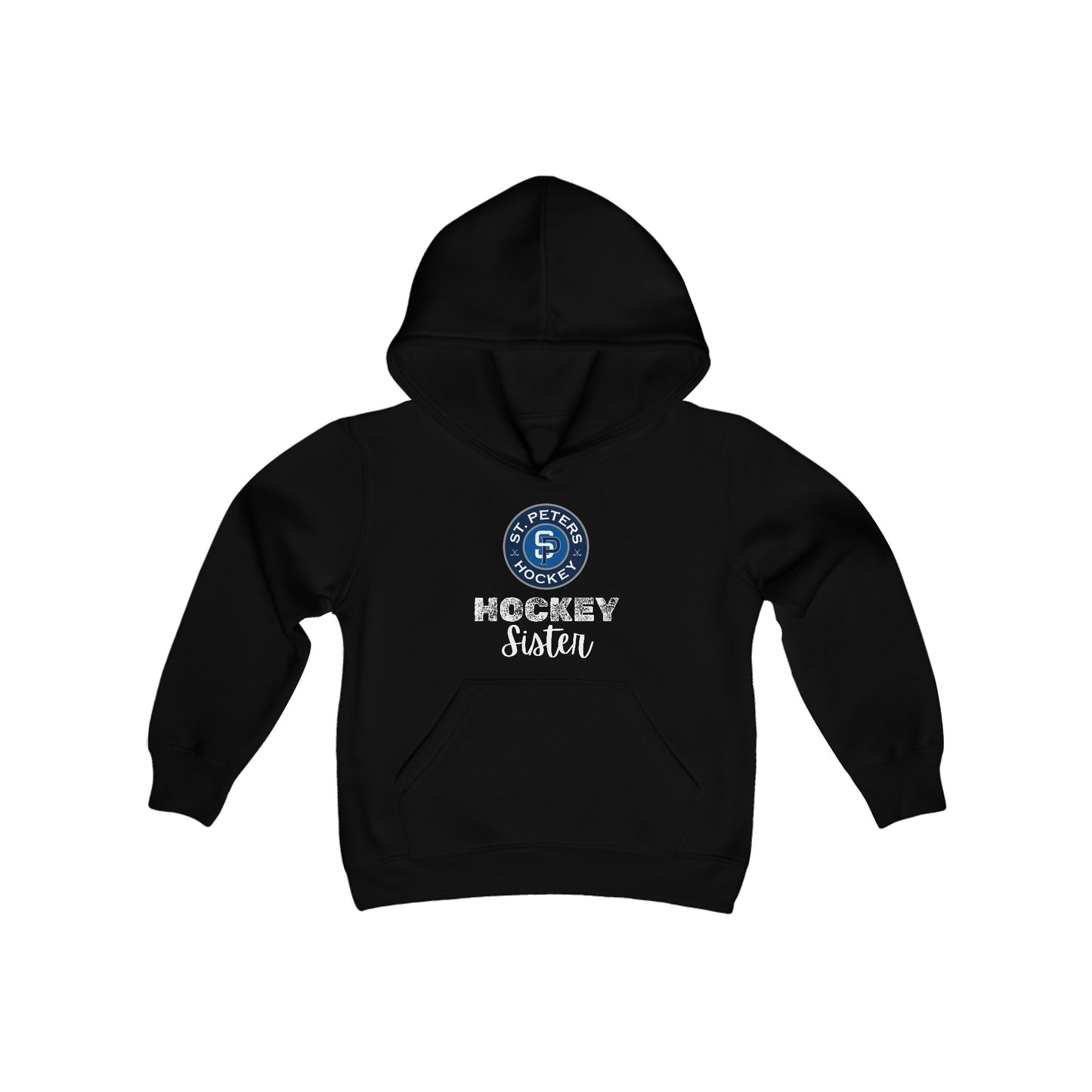 STP Hockey Sister Hoodie Youth Heavy Blend Hooded Sweatshirt