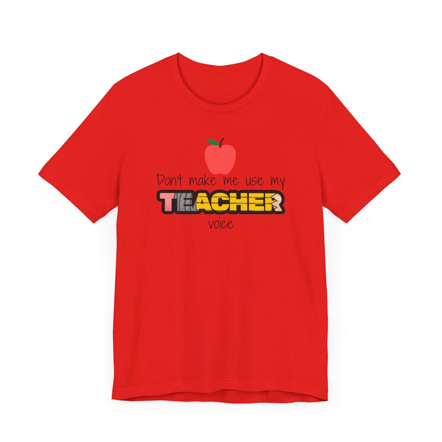 Teacher Voice - Bella + Canvas Unisex Jersey Short Sleeve Tee