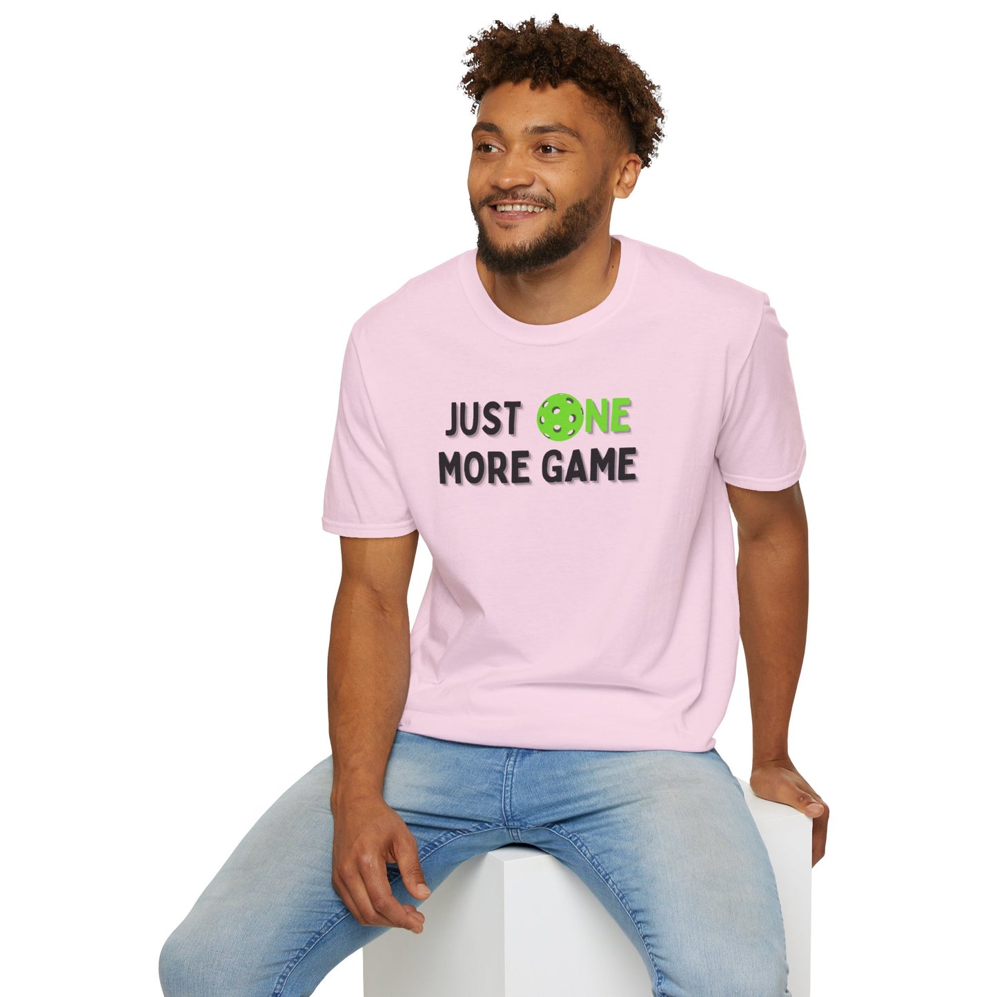 Just One More Game Pickleball - Unisex Softstyle T-Shirt