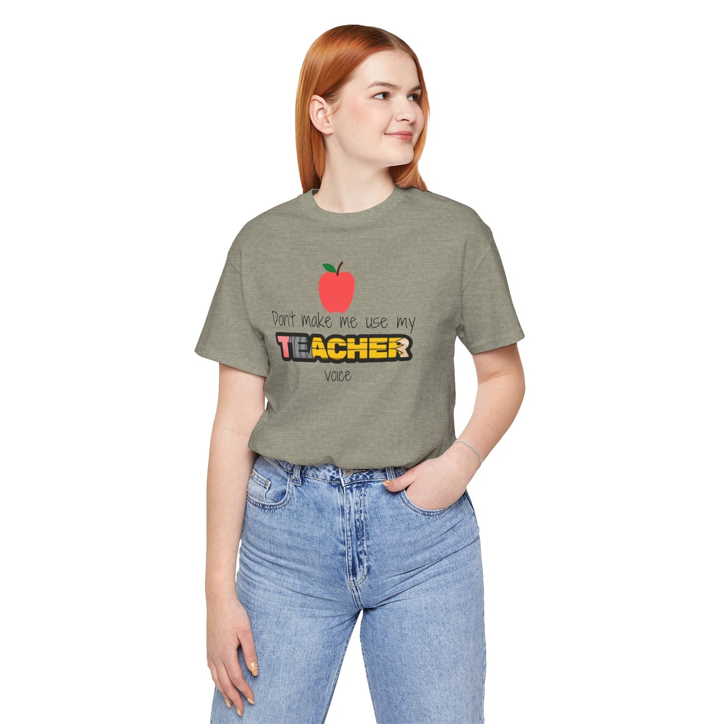 Teacher Voice - Bella + Canvas Unisex Jersey Short Sleeve Tee