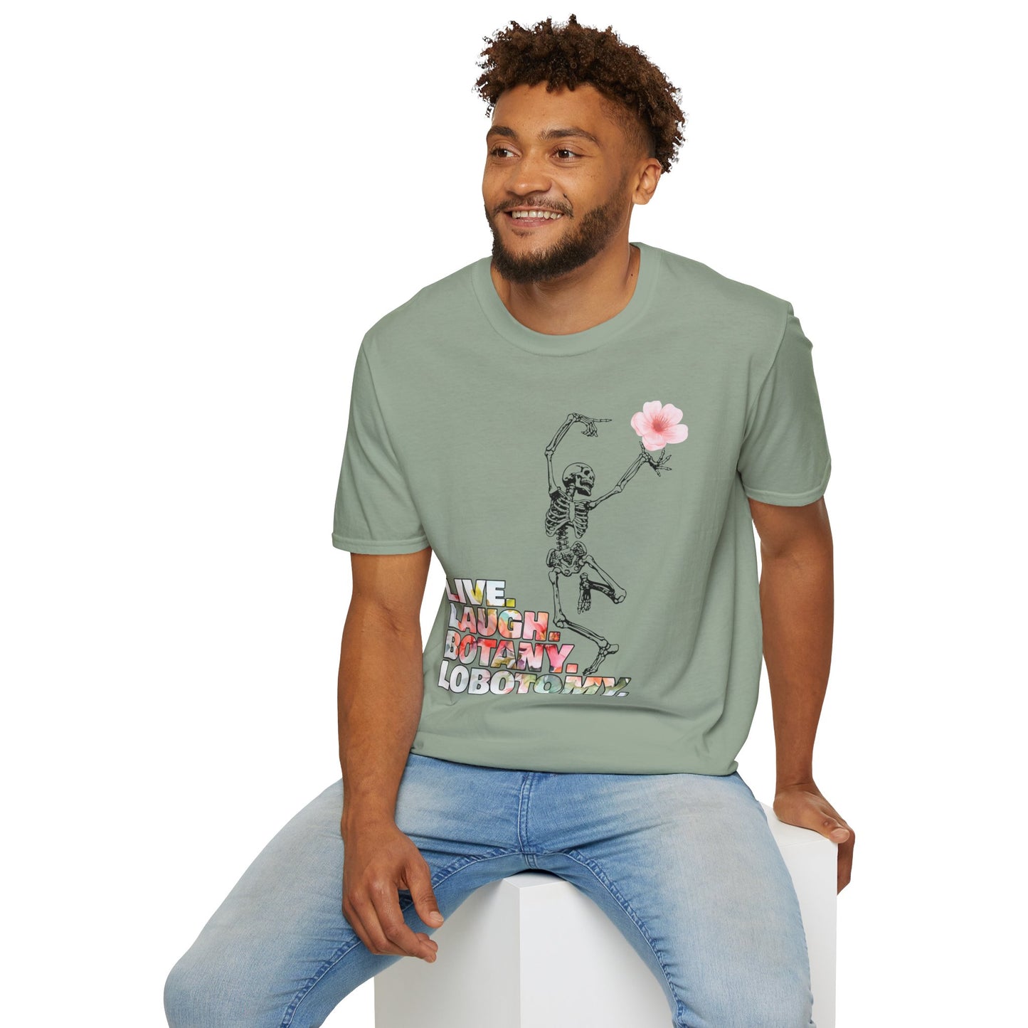 Live. Laugh. Botany. Lobotomy. - Unisex Softstyle T-Shirt