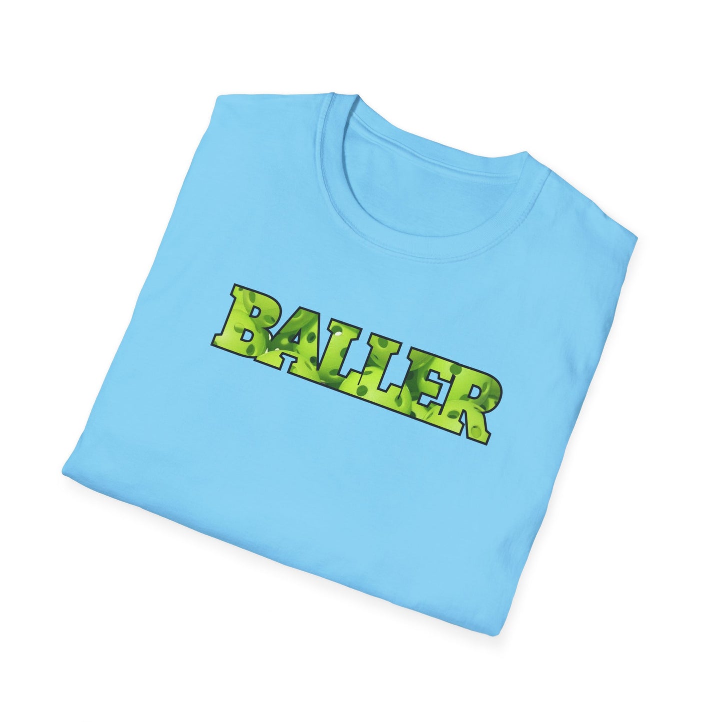 Baller Pickleball - Unisex Softstyle T-Shirt