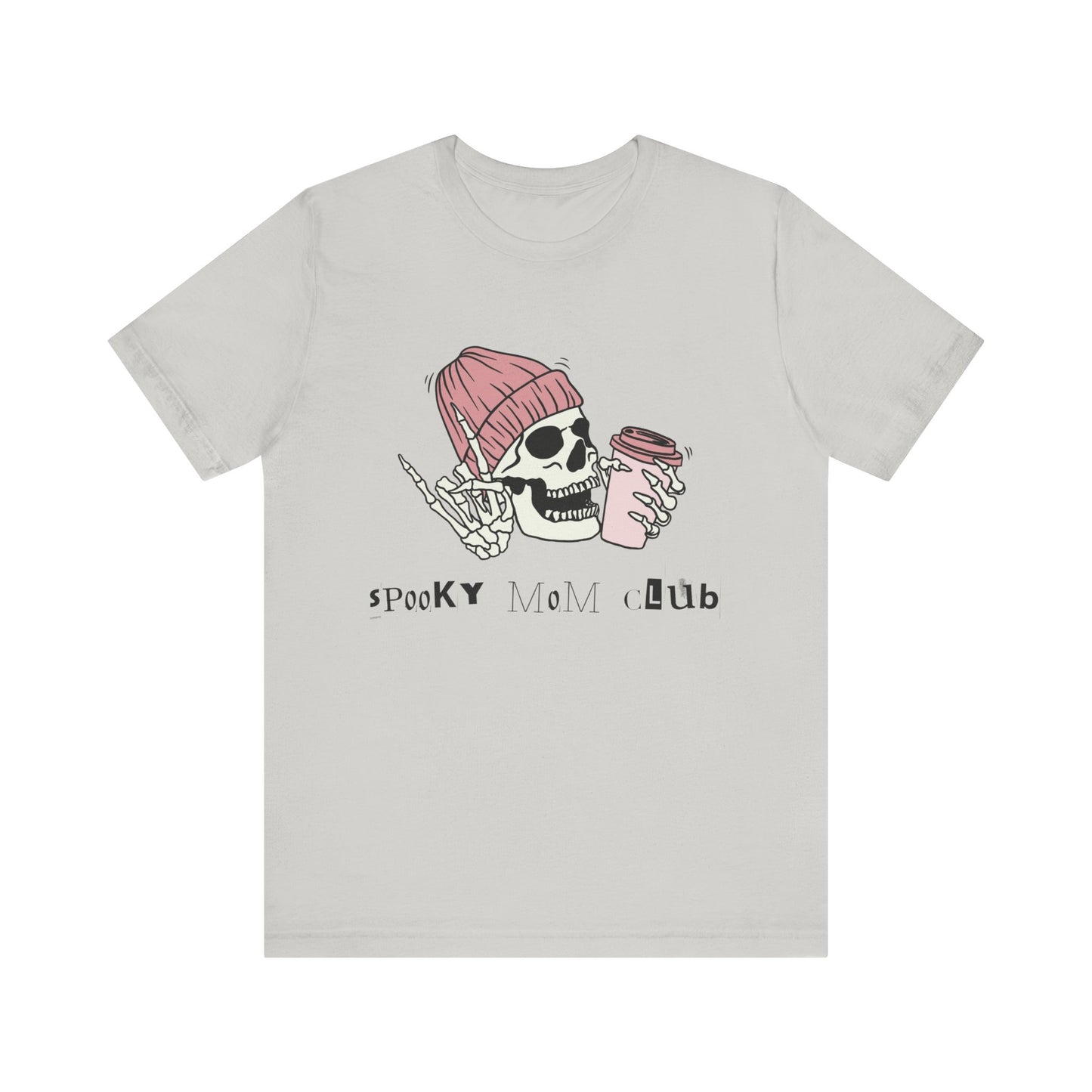 Spooky Mom Club Tshirt - Unisex Jersey Short Sleeve Tee