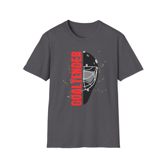 Ice Hockey Goaltender - Unisex Softstyle T-Shirt