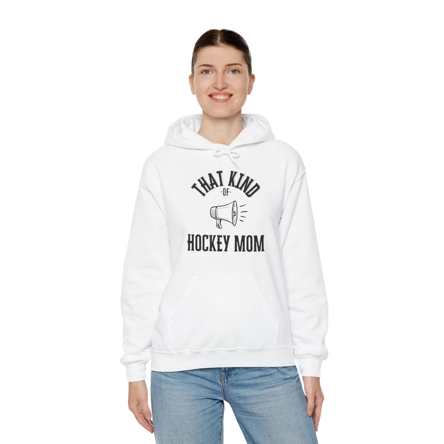 That Kind of Hockey Mom - Unisex Heavy Blend™ Hooded Sweatshirt