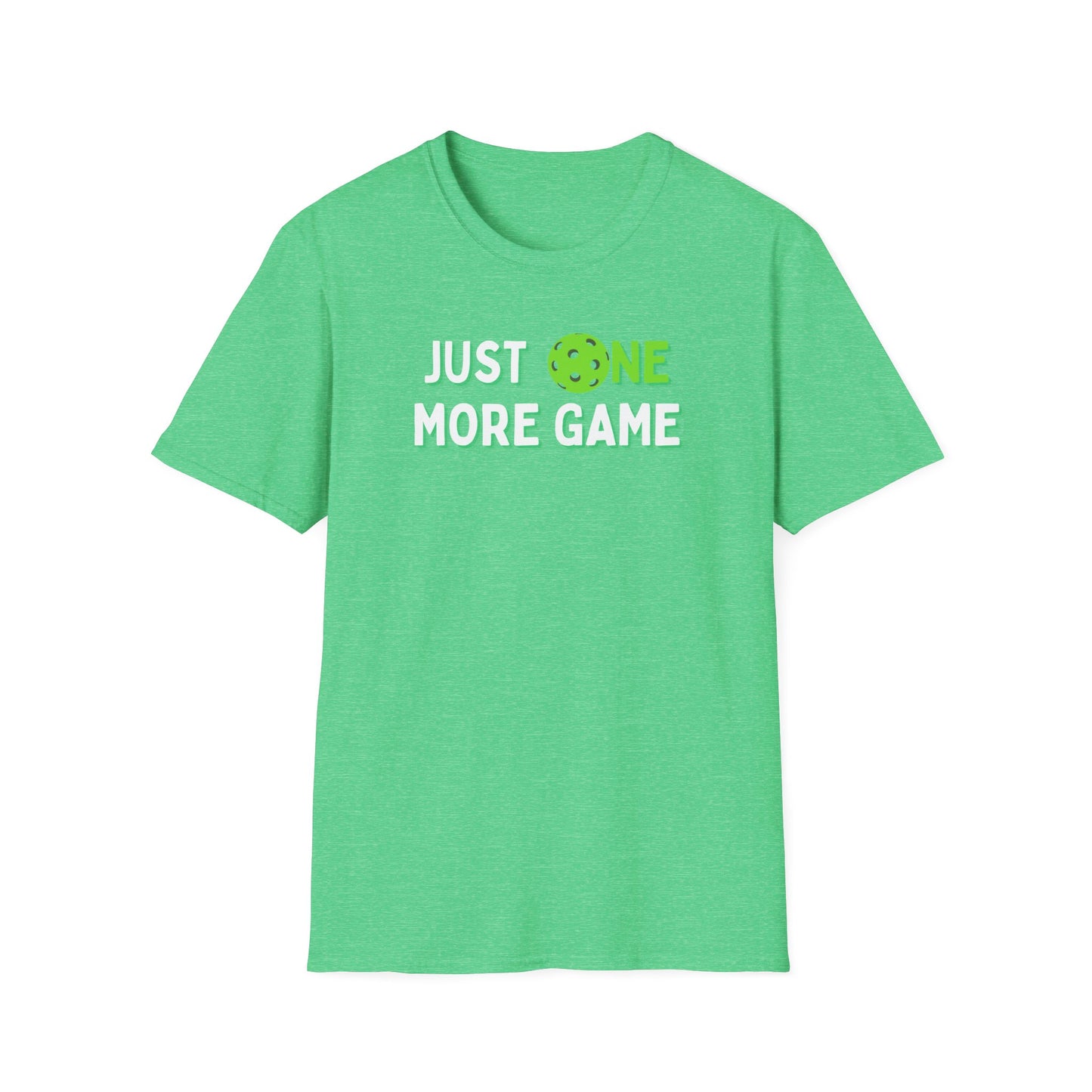 Just One More Game Pickleball - Unisex Softstyle T-Shirt