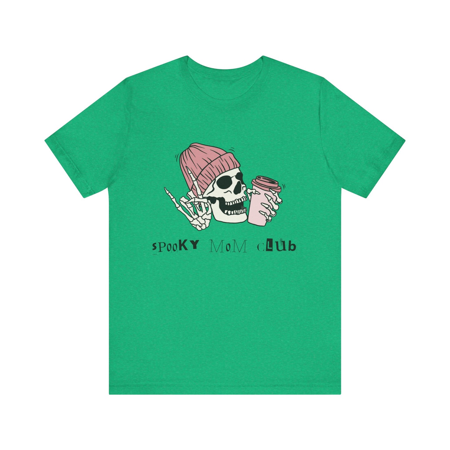 Spooky Mom Club Tshirt - Unisex Jersey Short Sleeve Tee