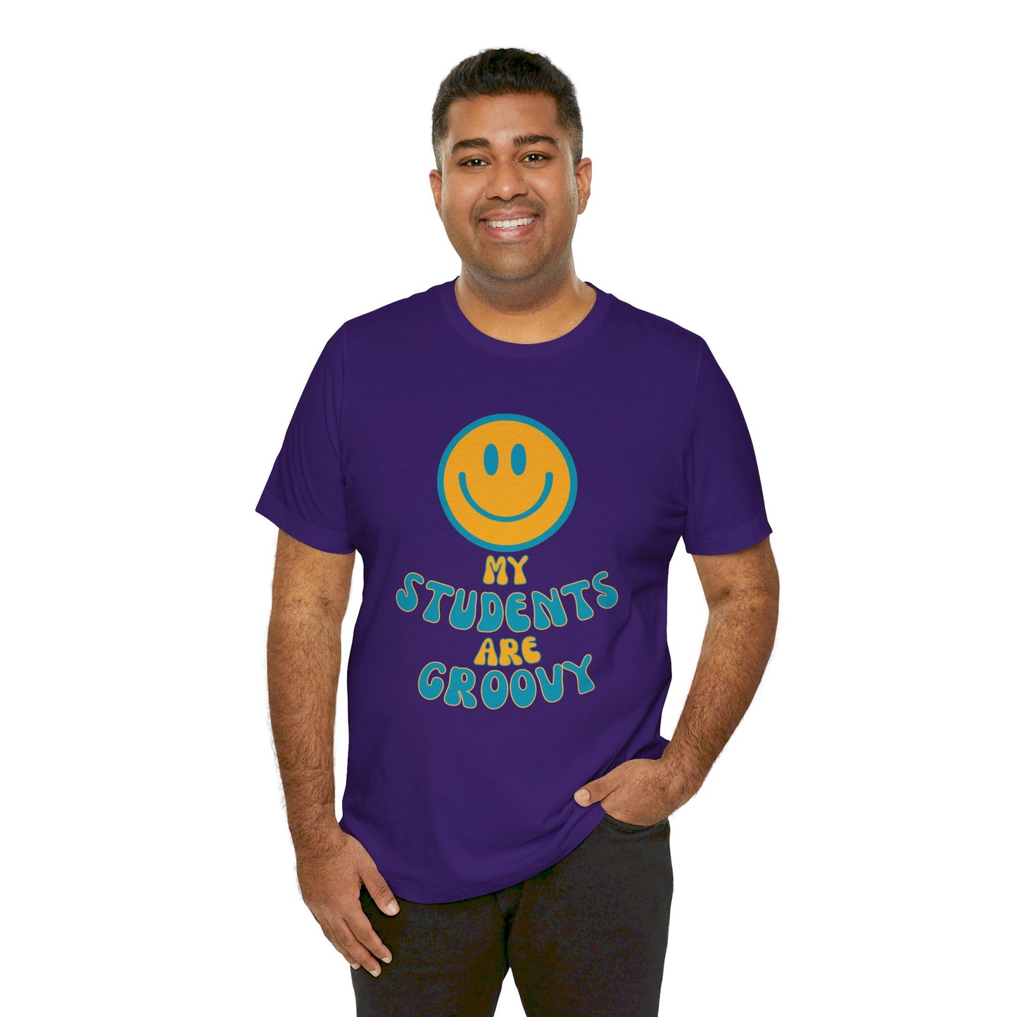 My Students are Groovy Tshirt - Unisex Jersey Short Sleeve Tee