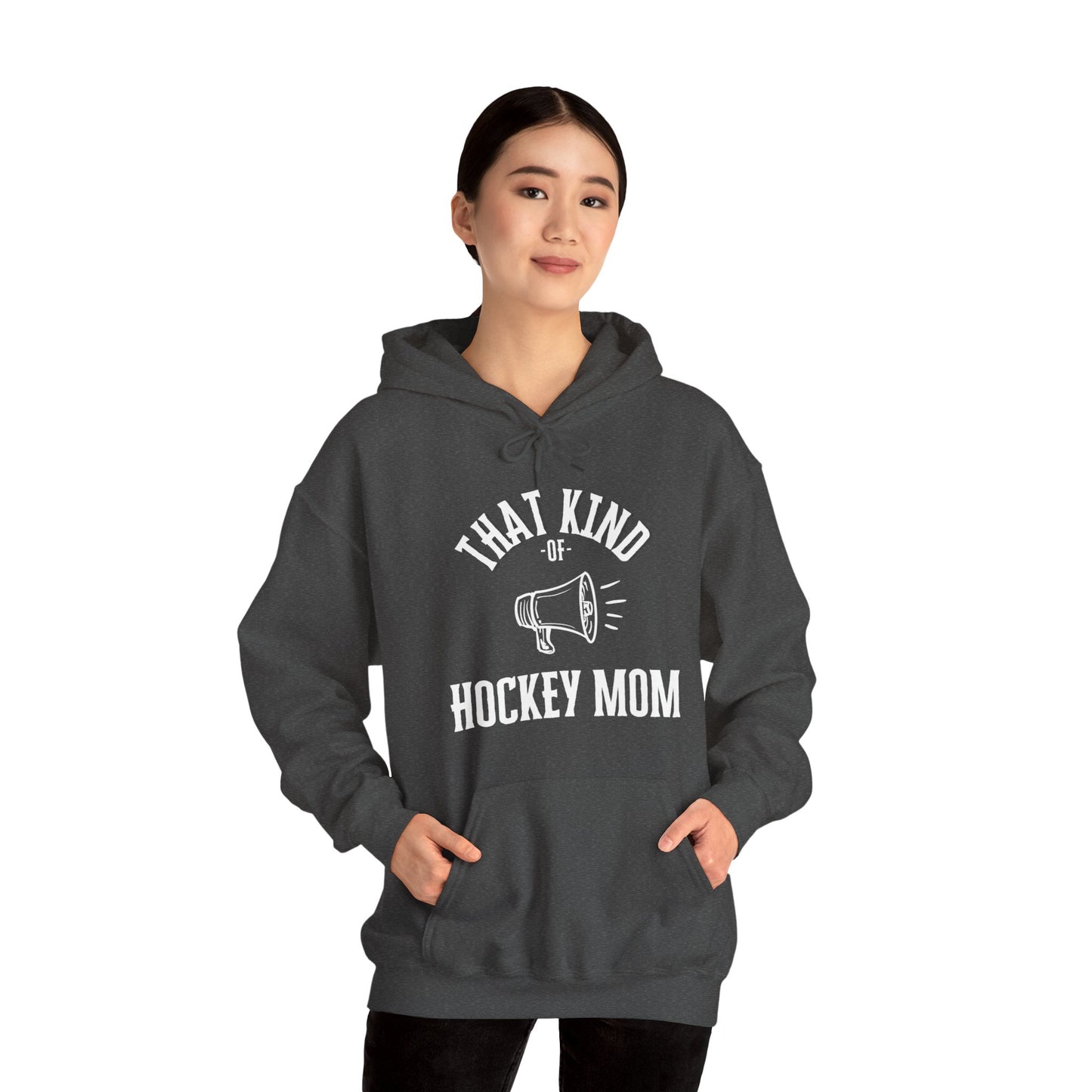 That Kind of Hockey Mom - Unisex Heavy Blend™ Hooded Sweatshirt