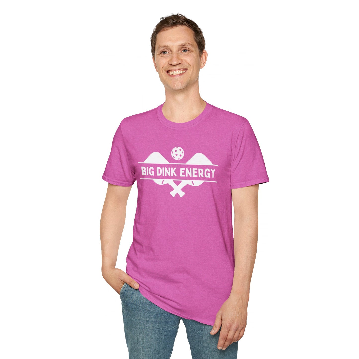 Big Dink Energy Pickleball - Unisex Softstyle T-Shirt