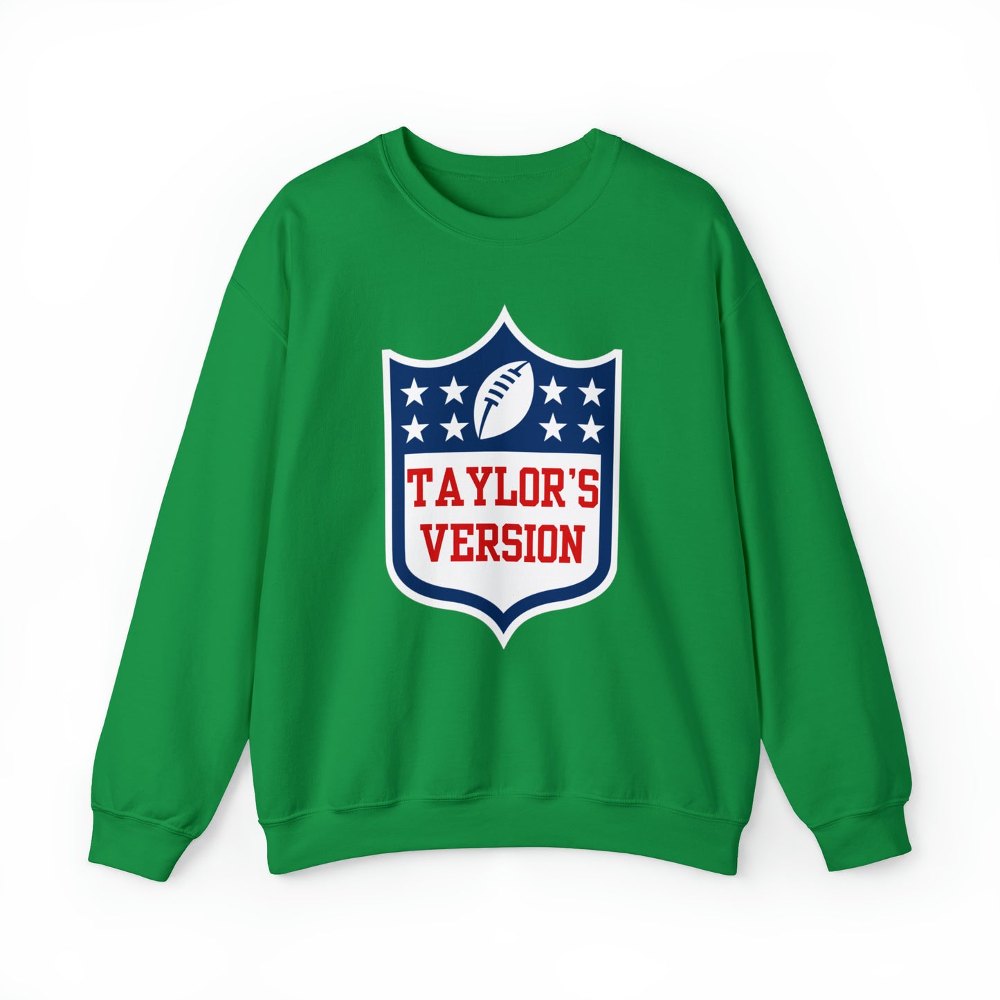 Taylor's Version Football Shirt - Unisex Heavy Blend™ Crewneck Sweatshirt