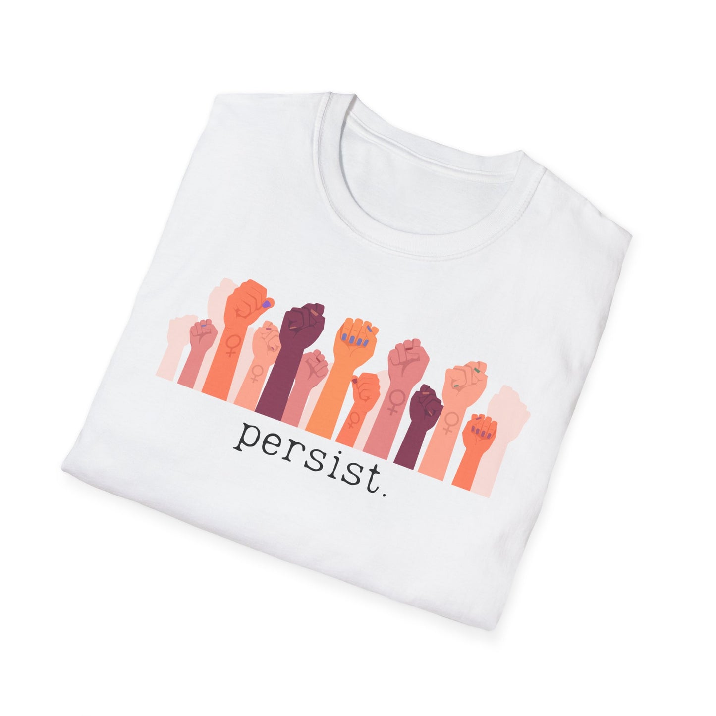 Persist Fists - Unisex Softstyle T-Shirt