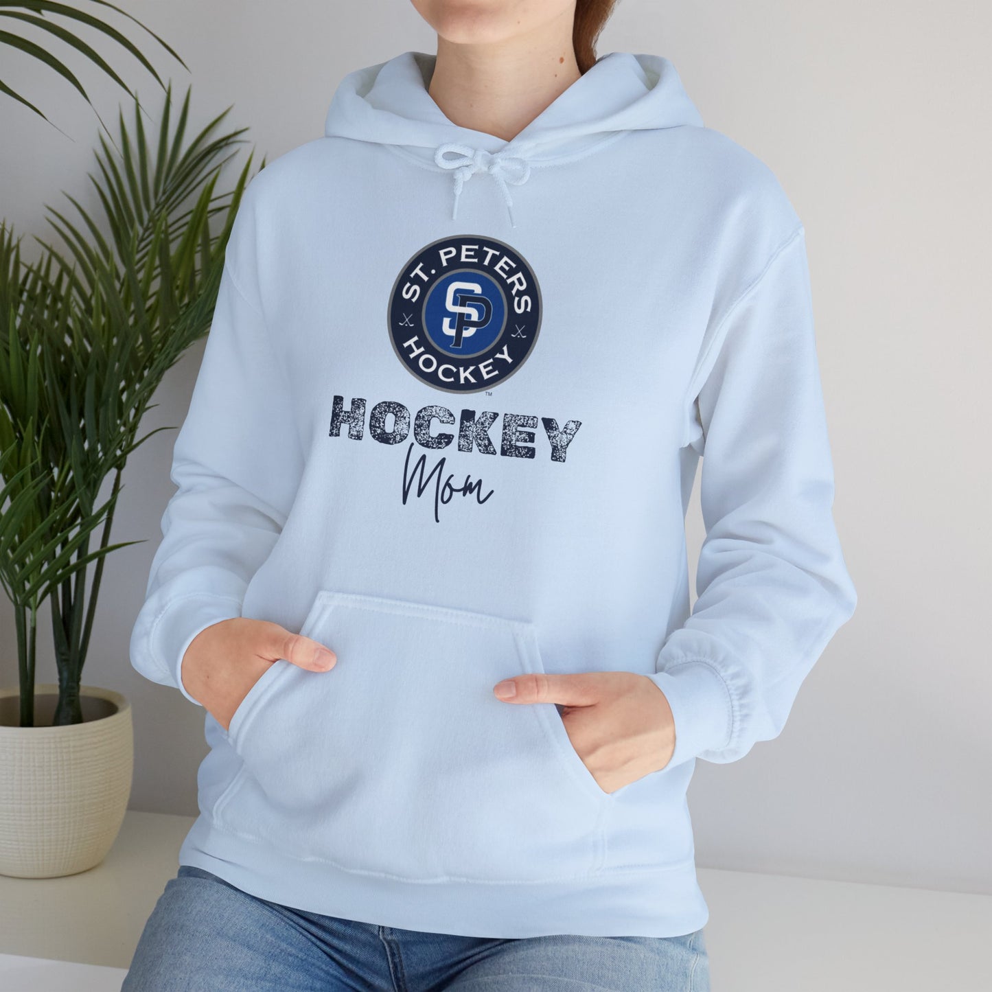 STP Hockey Mom - Unisex Heavy Blend™ Hooded Sweatshirt