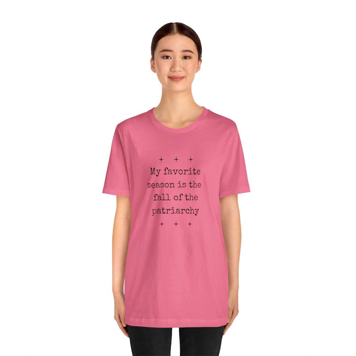 My Favorite Season Tshirt - Unisex Jersey Short Sleeve Tee