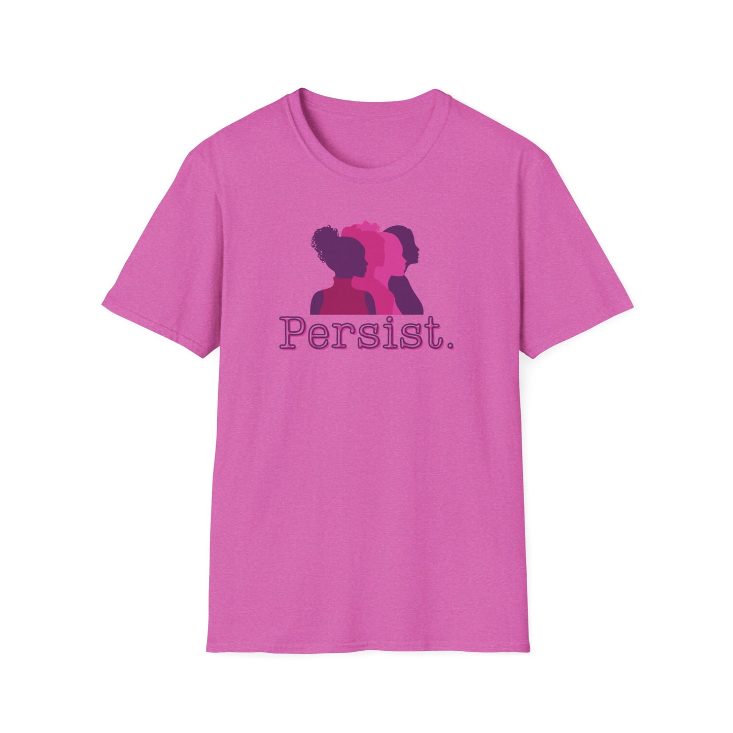 Persist Silhouettes - Unisex Softstyle T-Shirt