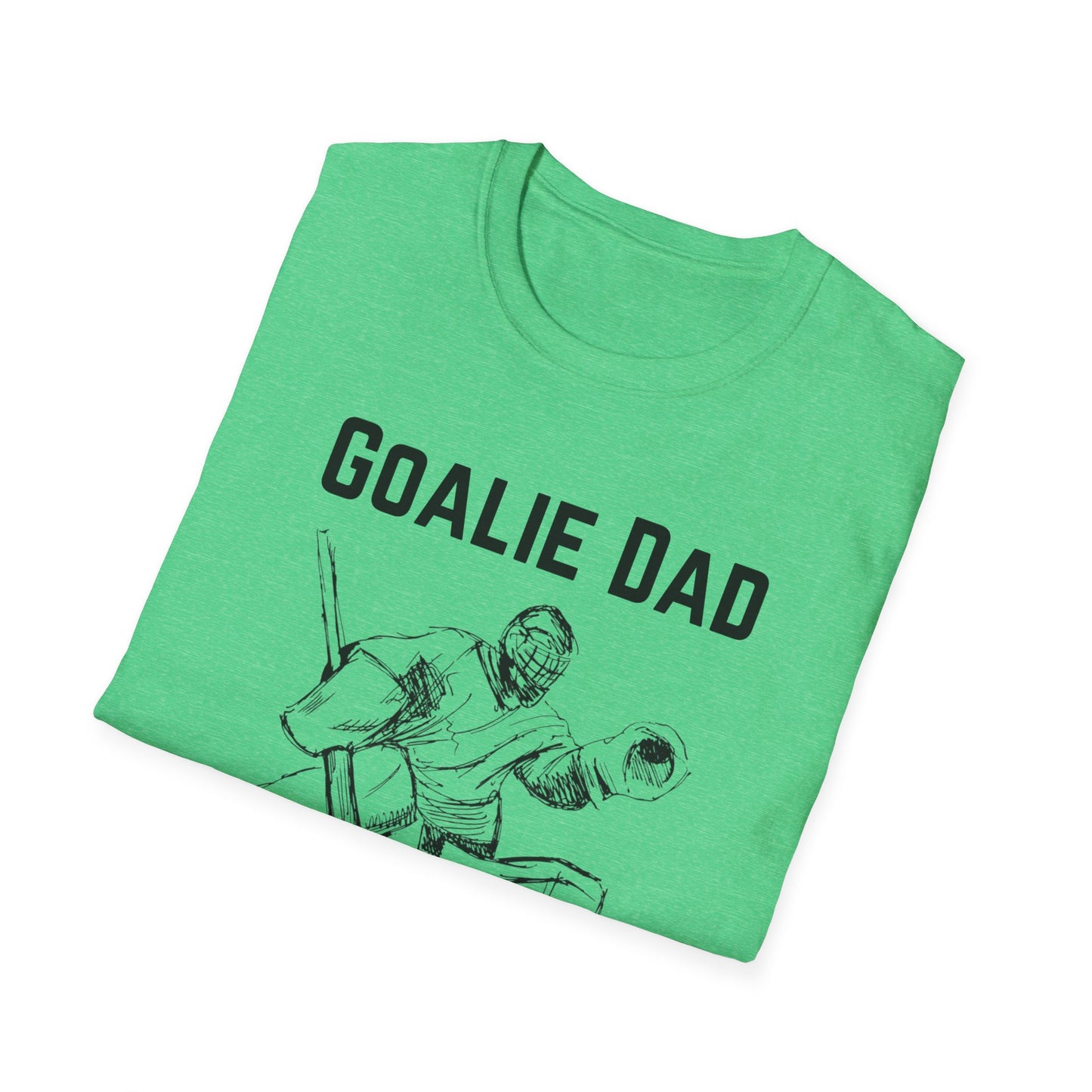 Goalie Dad. We're Built Different. - Unisex Softstyle T-Shirt