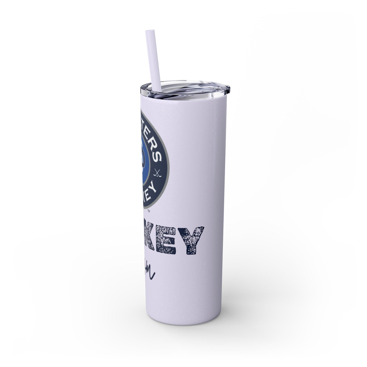 Hockey Mom STP Hockey Club - Skinny Tumbler with Straw, 20oz