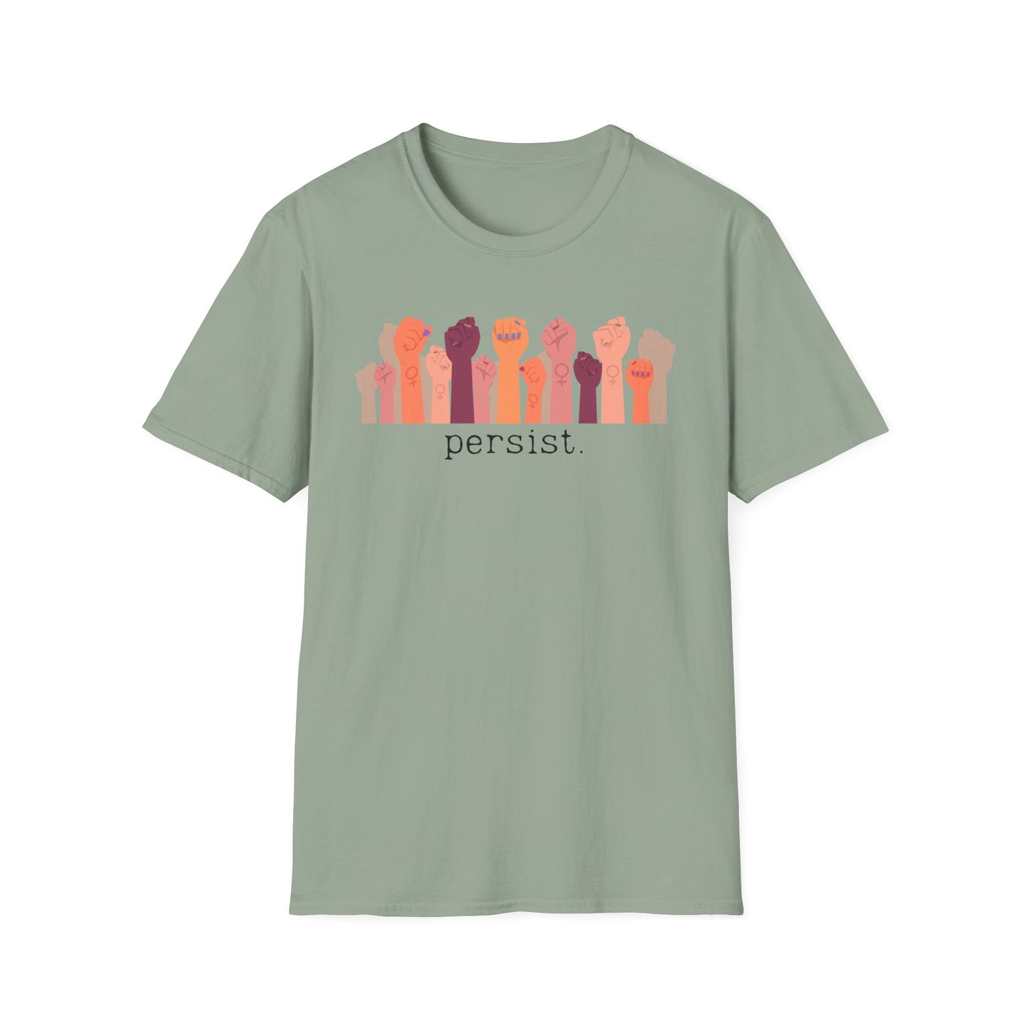 Persist Fists - Unisex Softstyle T-Shirt