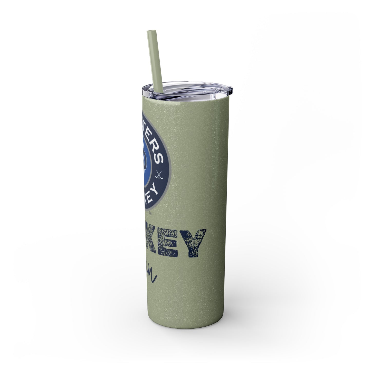 Hockey Mom STP Hockey Club - Skinny Tumbler with Straw, 20oz