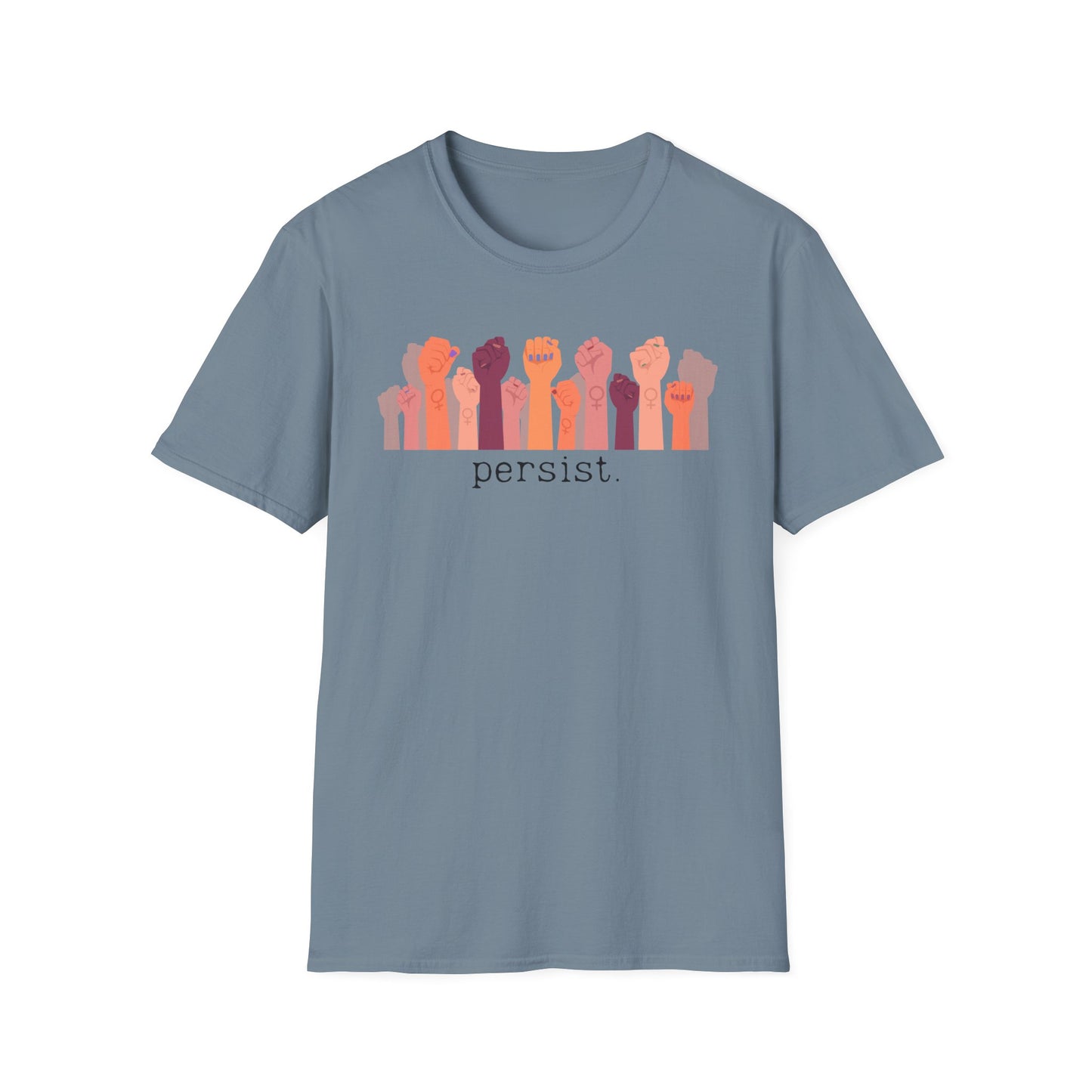 Persist Fists - Unisex Softstyle T-Shirt