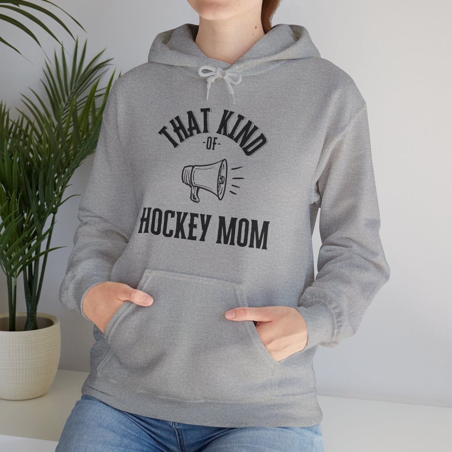 That Kind of Hockey Mom - Unisex Heavy Blend™ Hooded Sweatshirt