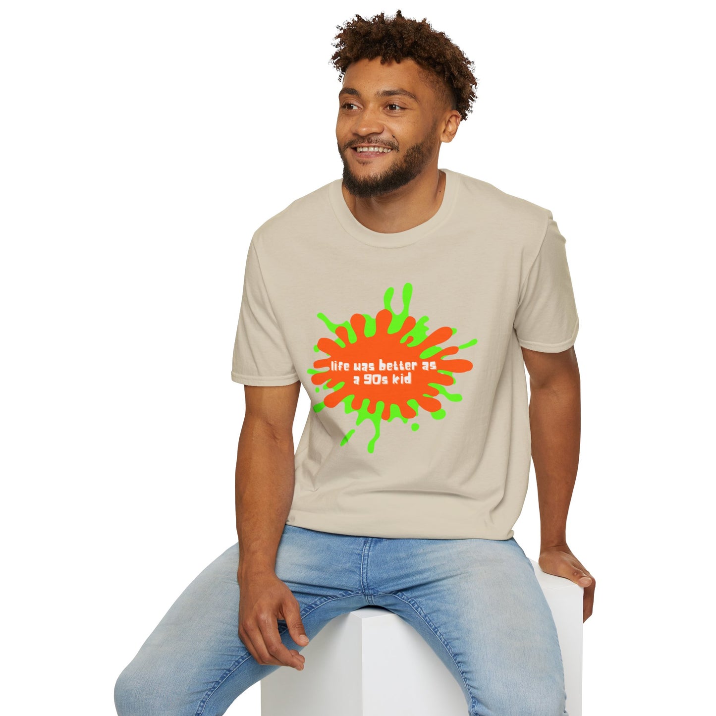 Life was better as a 90s kid Unisex Softstyle T-Shirt