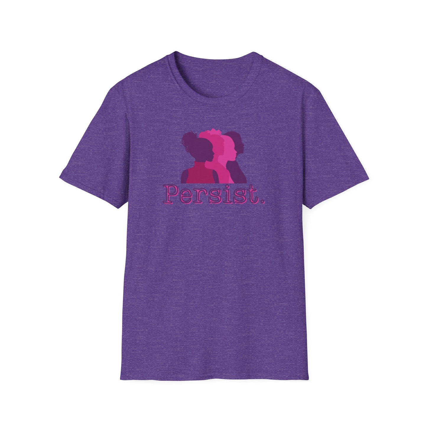 Persist Silhouettes - Unisex Softstyle T-Shirt