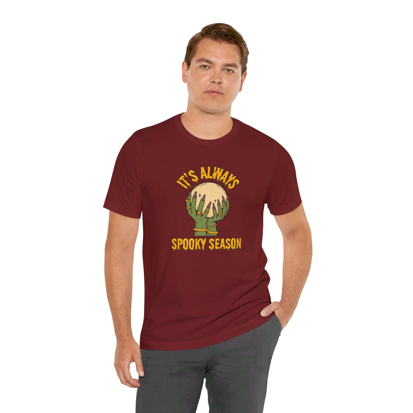 It's Always Spooky Season Tshirt - Unisex Jersey Short Sleeve Tee