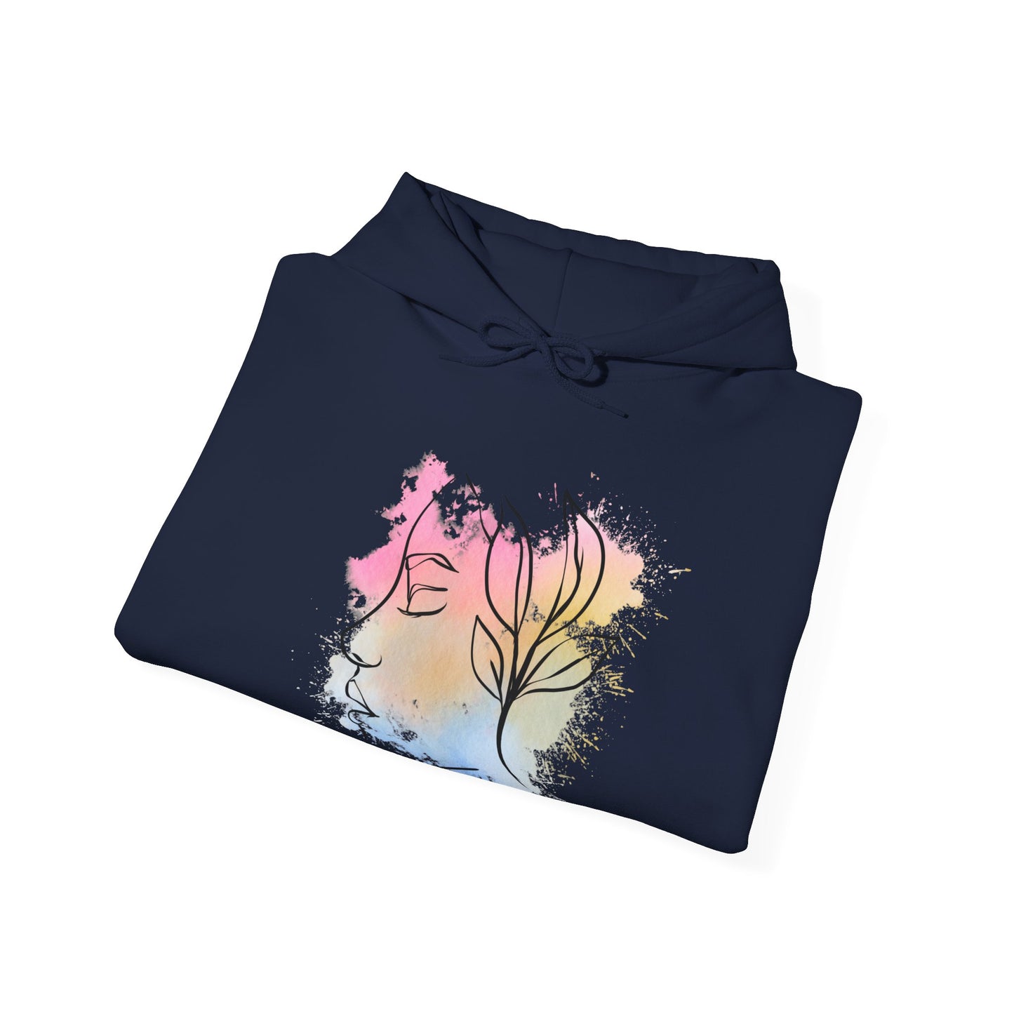 Divine Feminine Watercolor Hoodie - Unisex Heavy Blend™ Hooded Sweatshirt