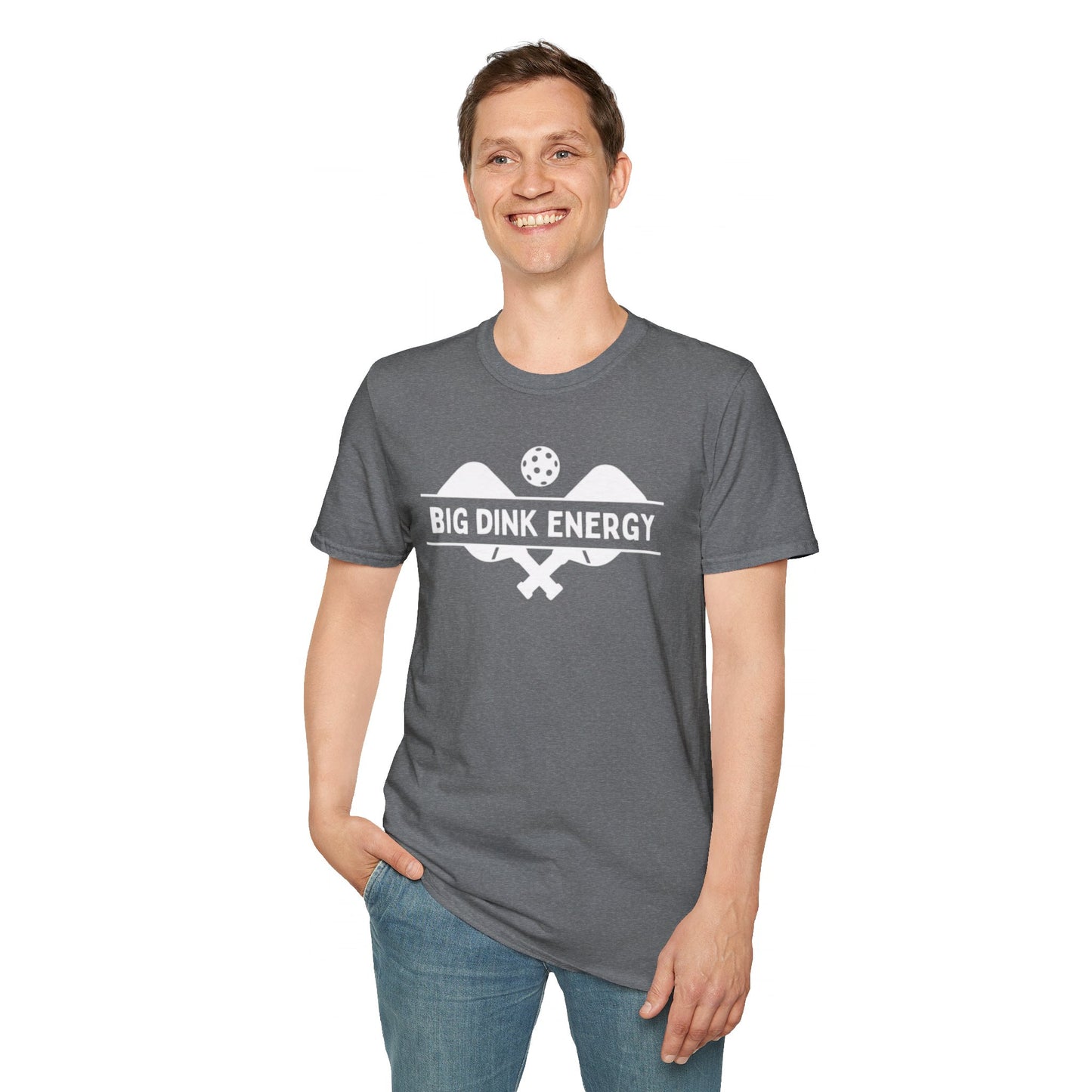 Big Dink Energy Pickleball - Unisex Softstyle T-Shirt