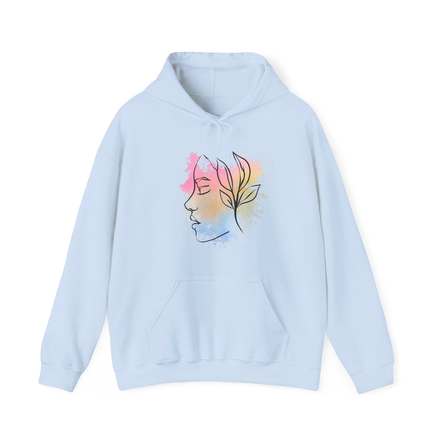 Divine Feminine Watercolor Hoodie - Unisex Heavy Blend™ Hooded Sweatshirt