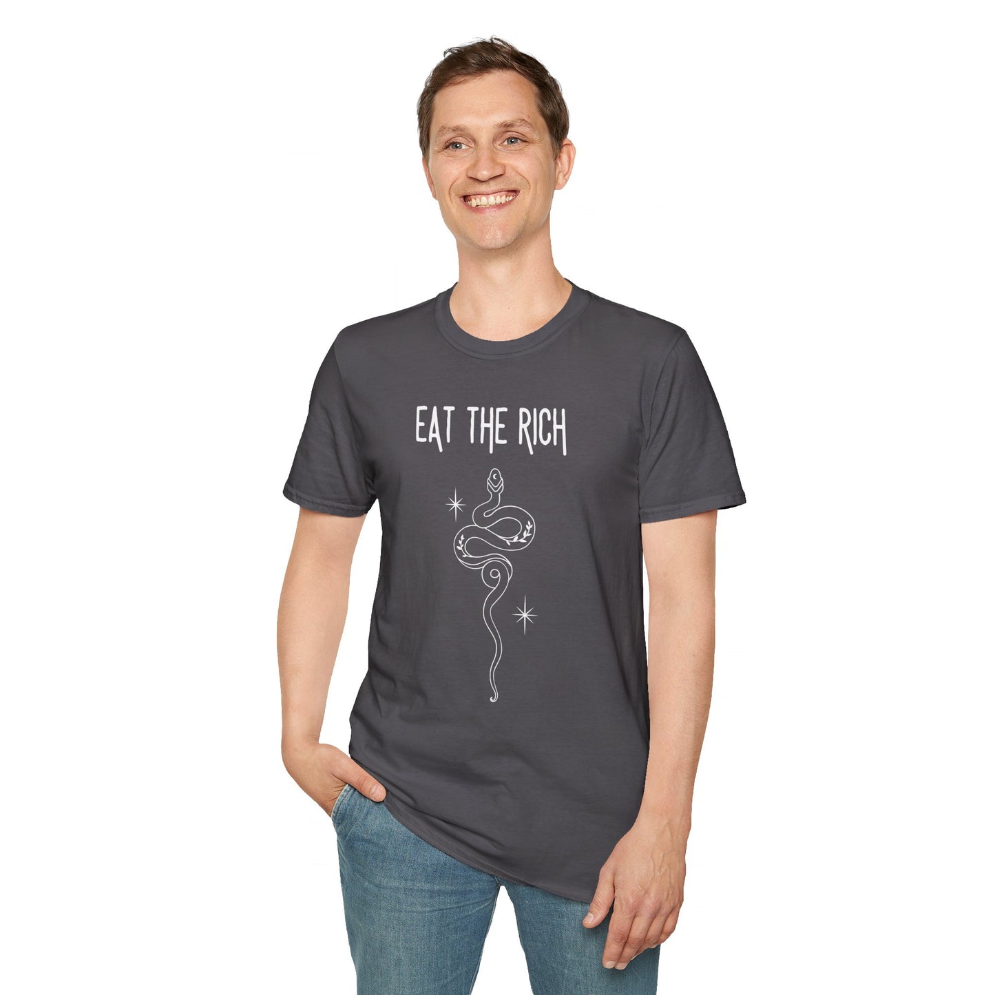 Eat the Rich - Unisex Softstyle T-Shirt