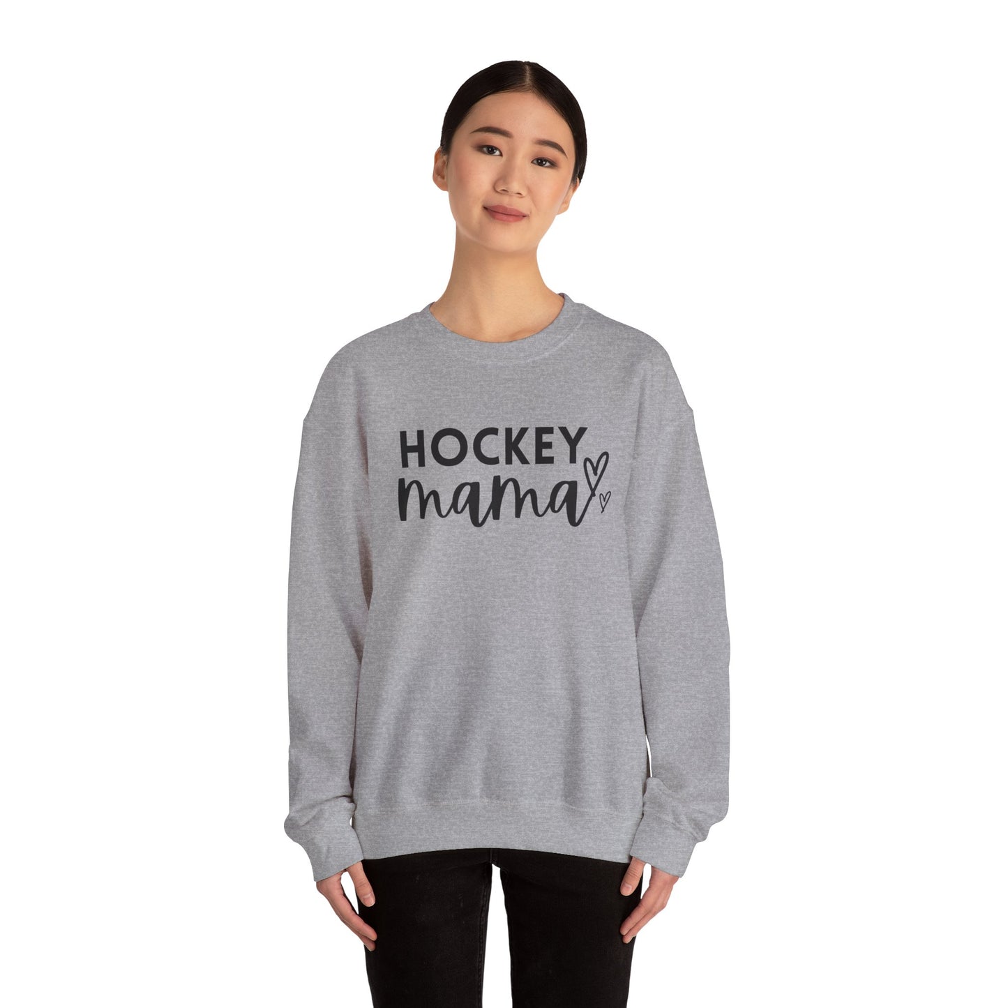 Hockey Mama Unisex Heavy Blend™ Crewneck Sweatshirt