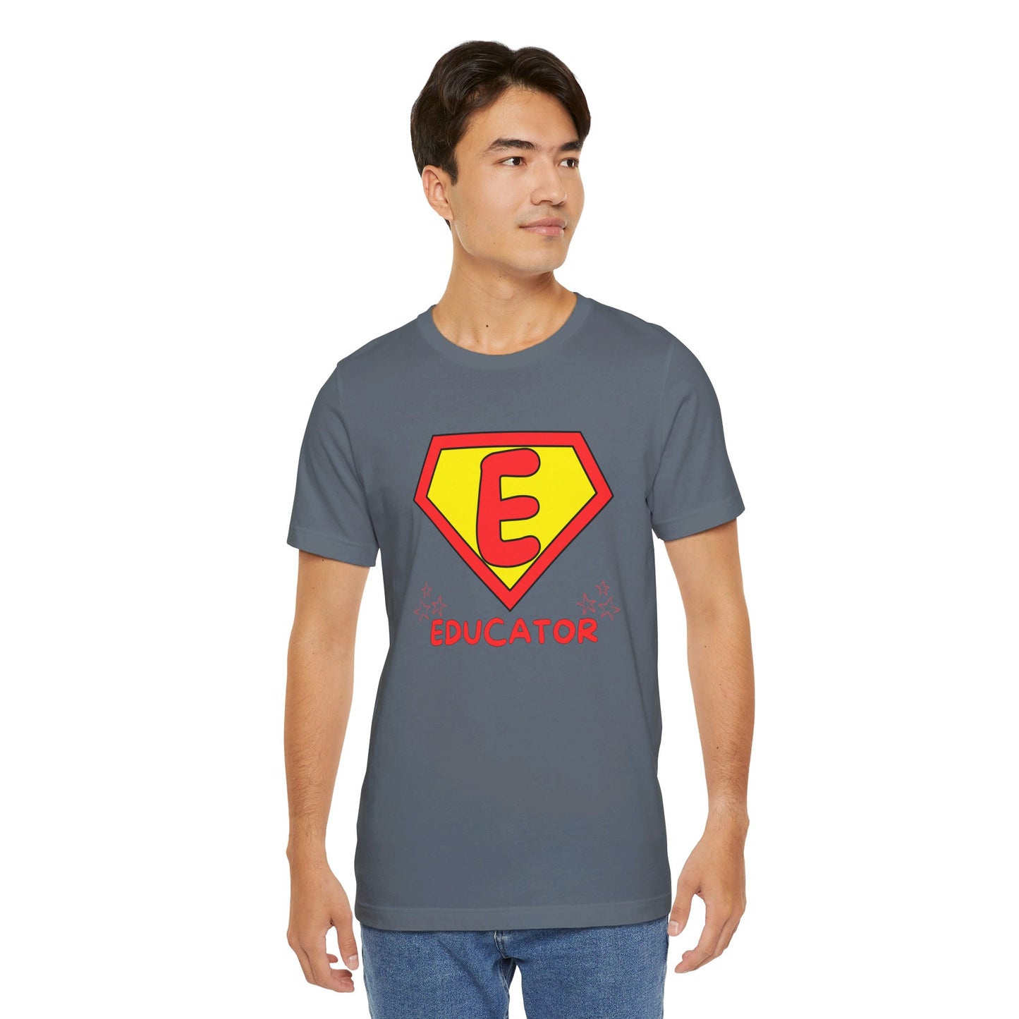 Educator Superhero - Unisex Jersey Short Sleeve Tee