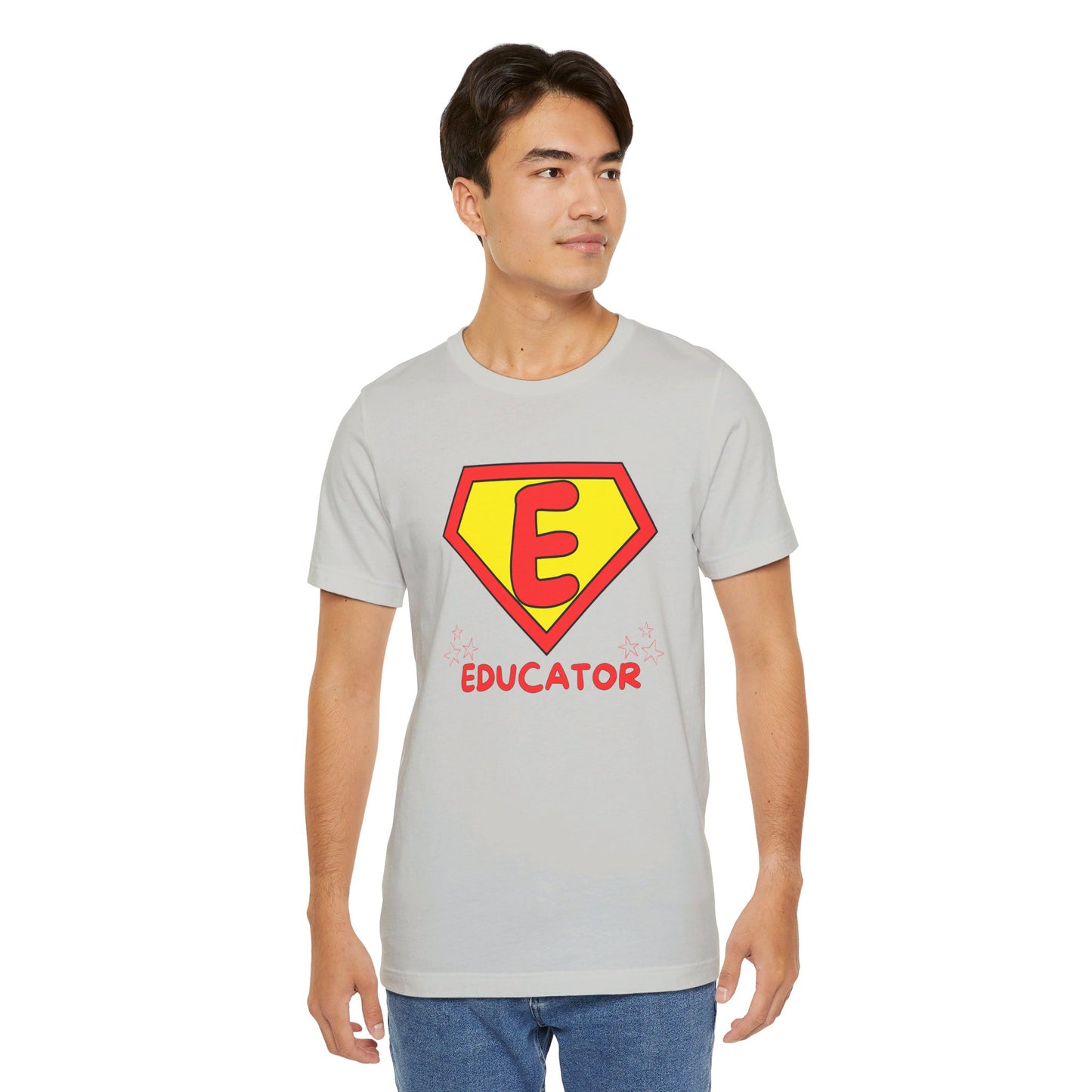 Educator Superhero - Unisex Jersey Short Sleeve Tee