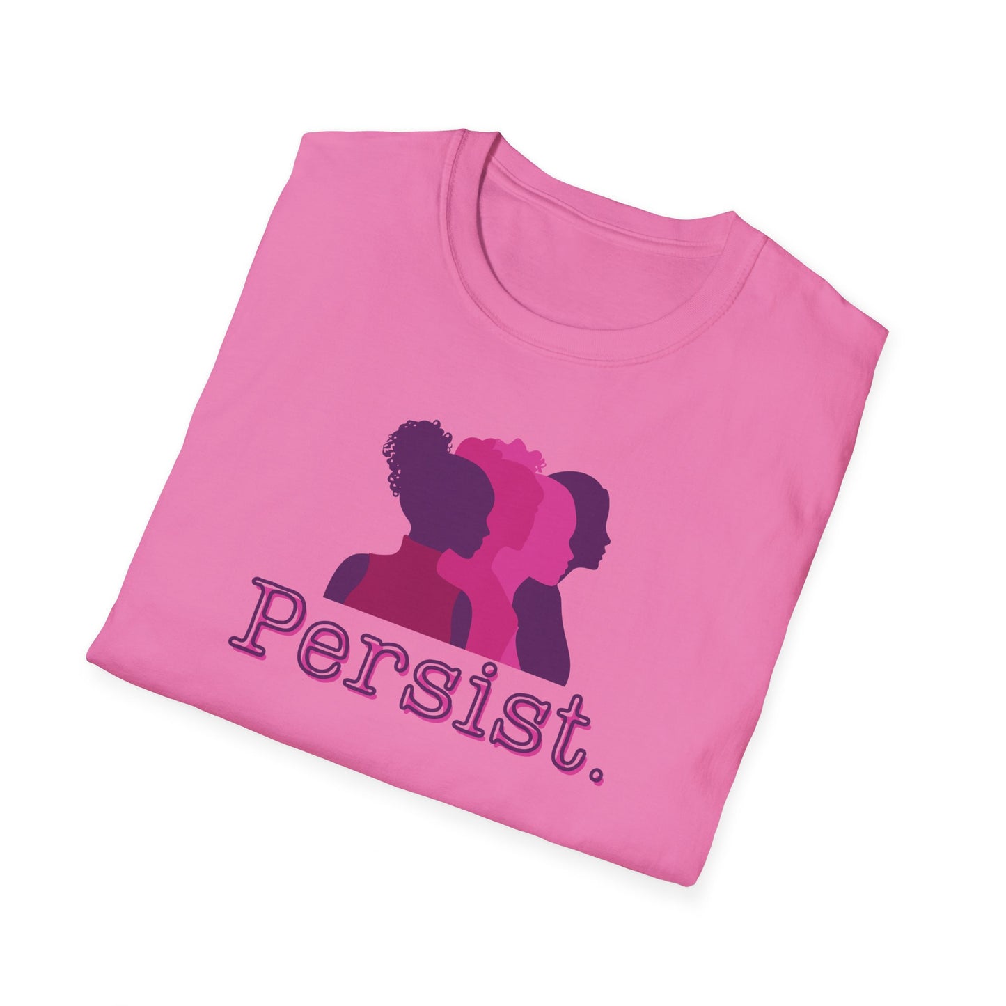 Persist Silhouettes - Unisex Softstyle T-Shirt