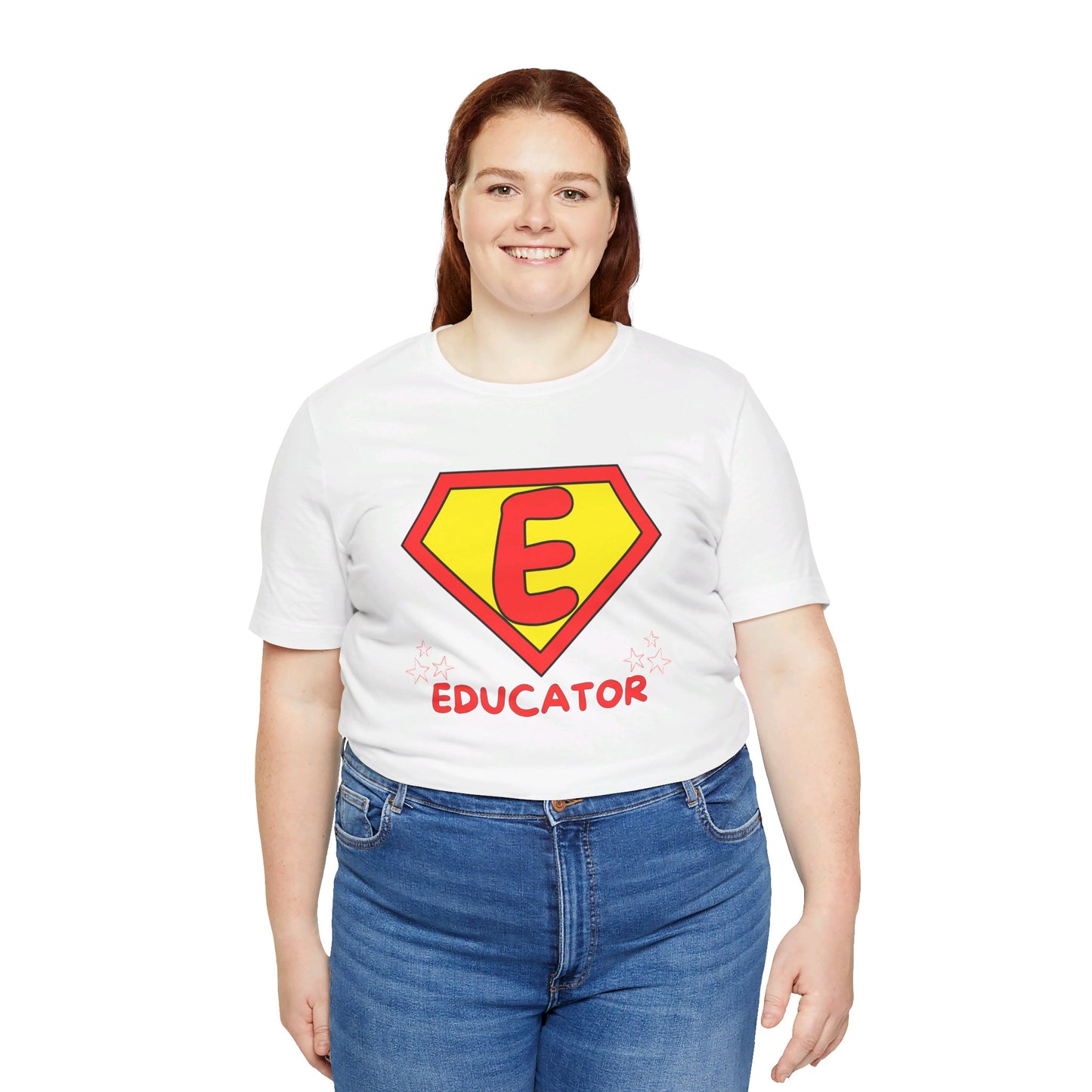 Educator Superhero - Unisex Jersey Short Sleeve Tee