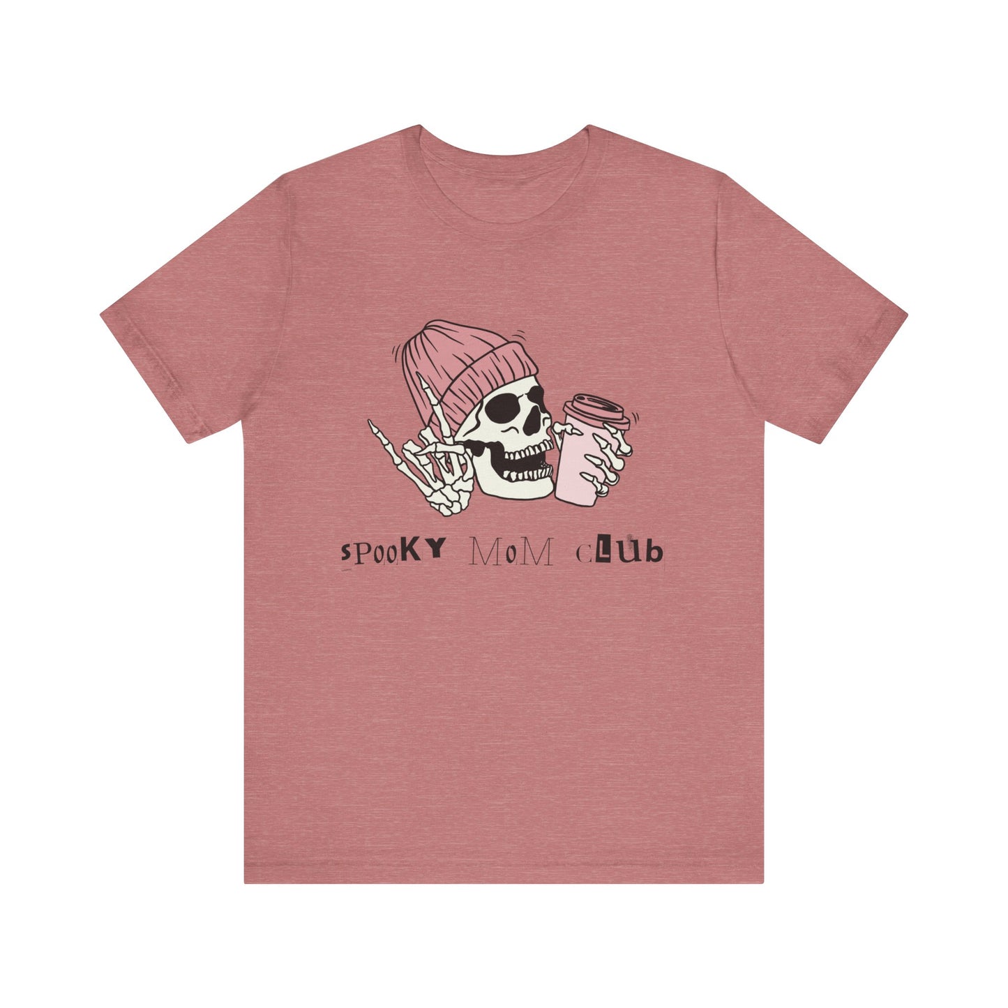 Spooky Mom Club Tshirt - Unisex Jersey Short Sleeve Tee