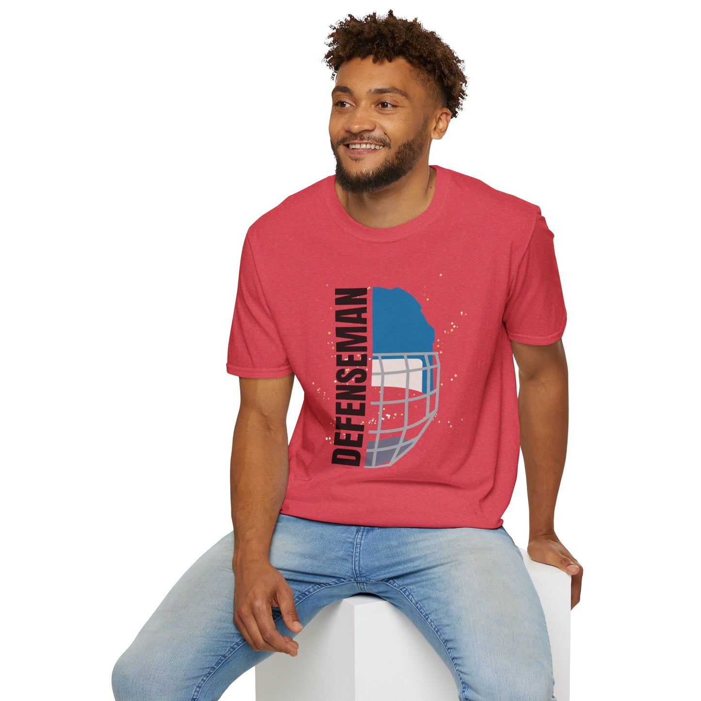 Ice Hockey Defenseman - Unisex Softstyle T-Shirt