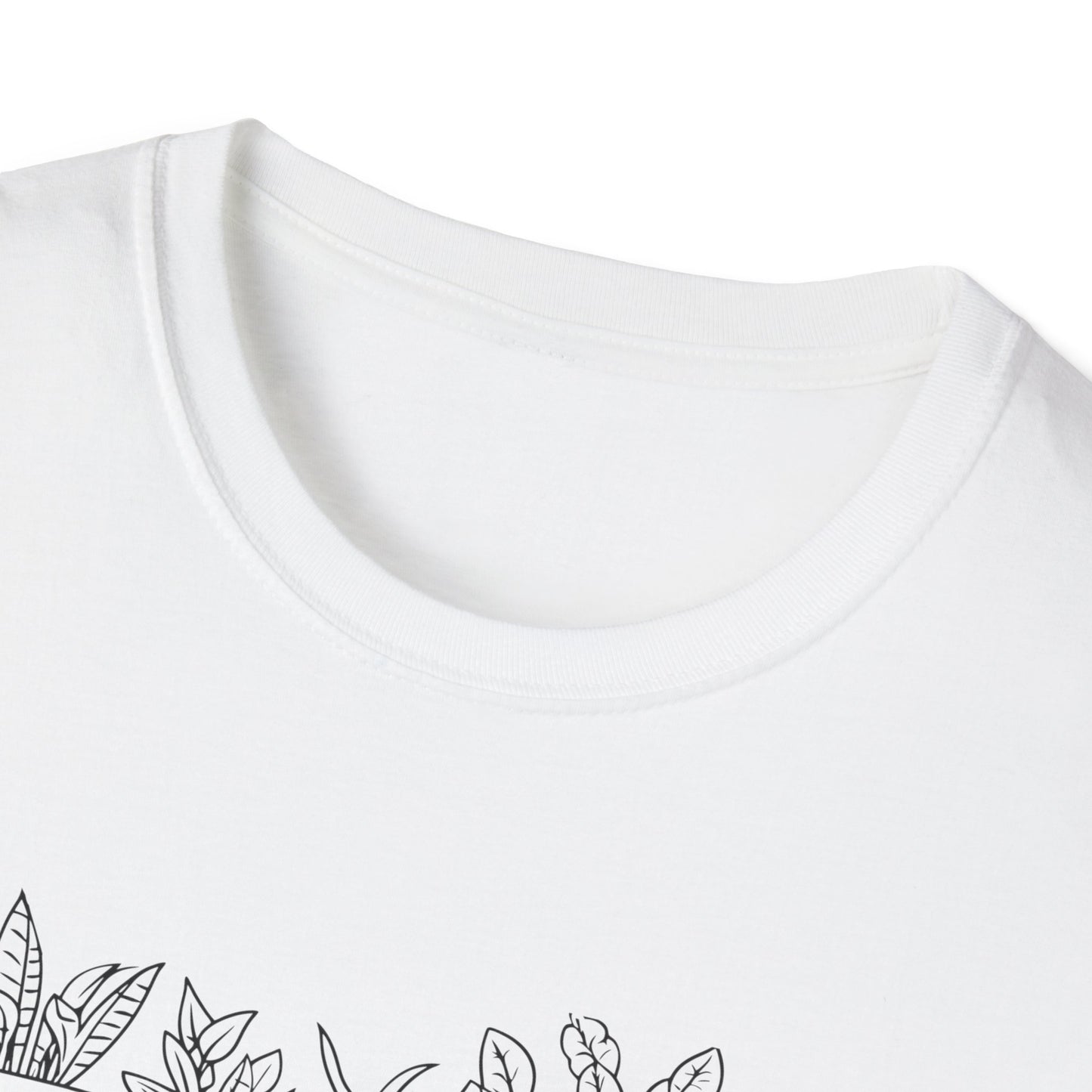 Plants and Books - Unisex Softstyle T-Shirt